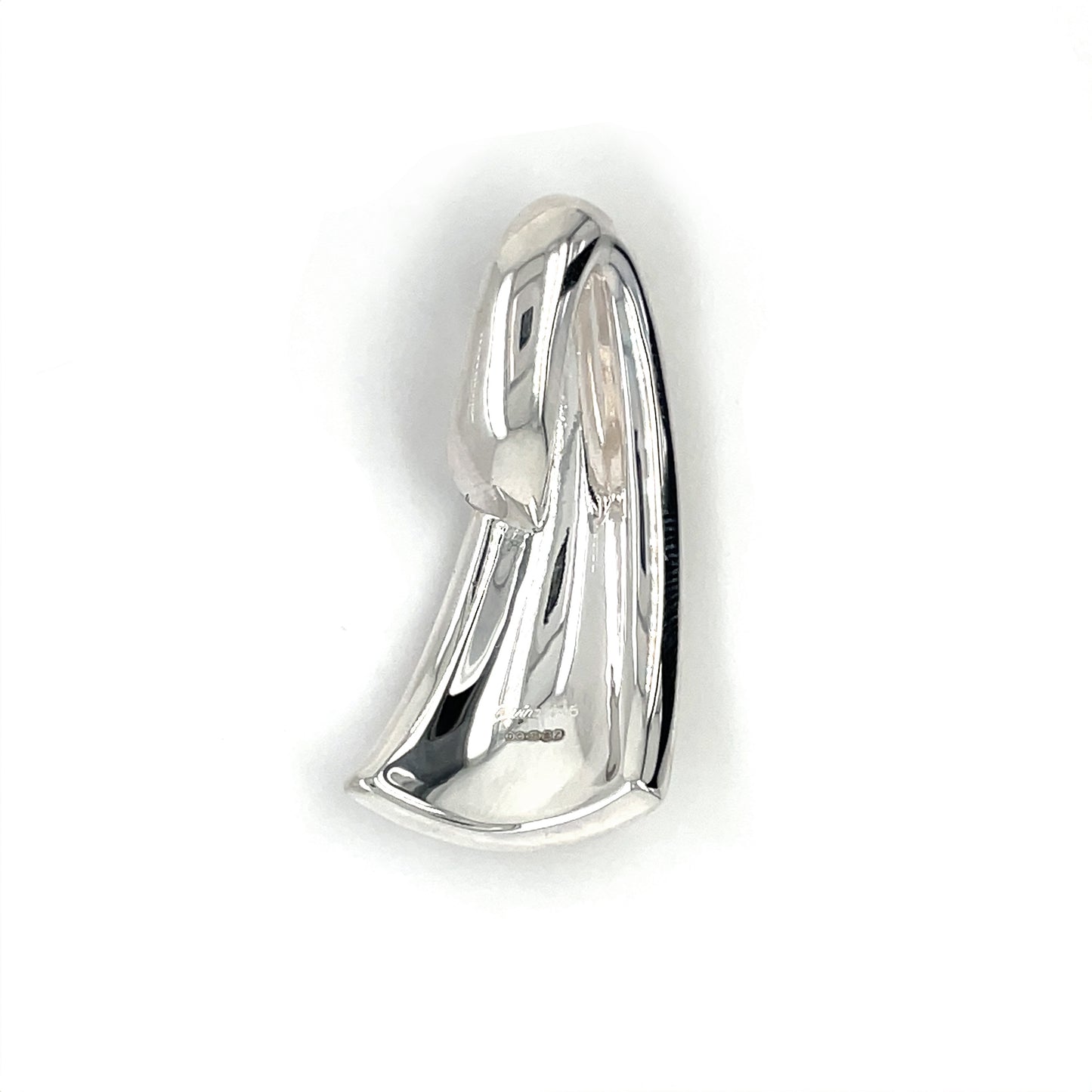Silver Triangle Pendant & Chain
