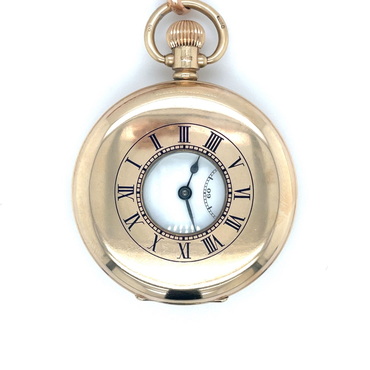 9ct Yellow Gold Tavennes Pocket Watch