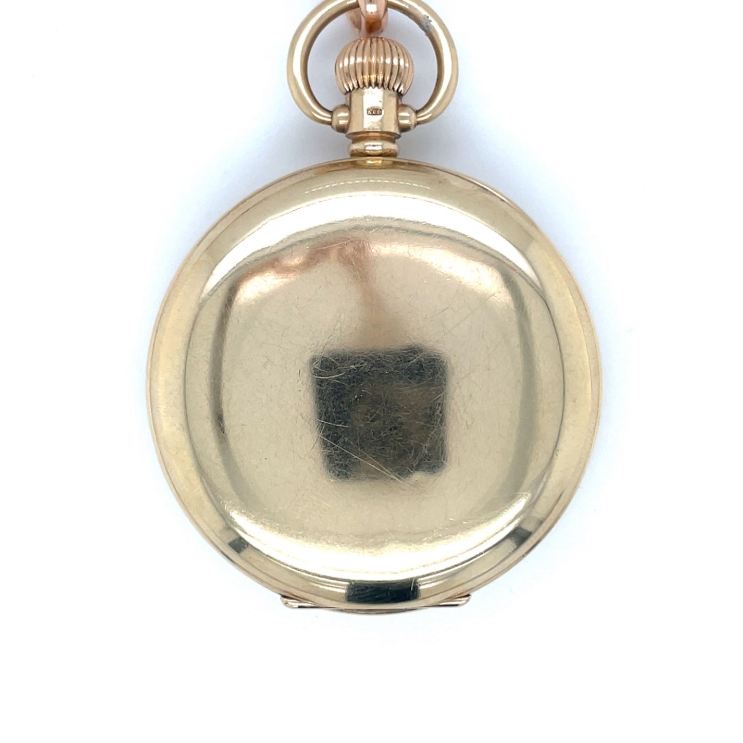 9ct Yellow Gold Tavennes Pocket Watch