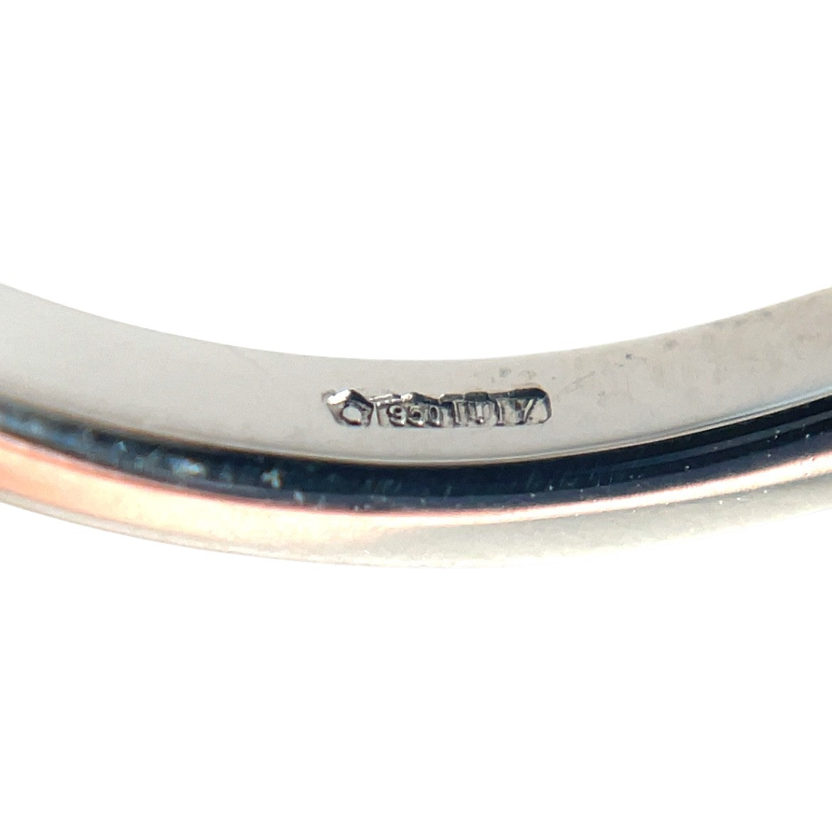 18ct White Gold Ruby & Diamond Eternity Ring (N)