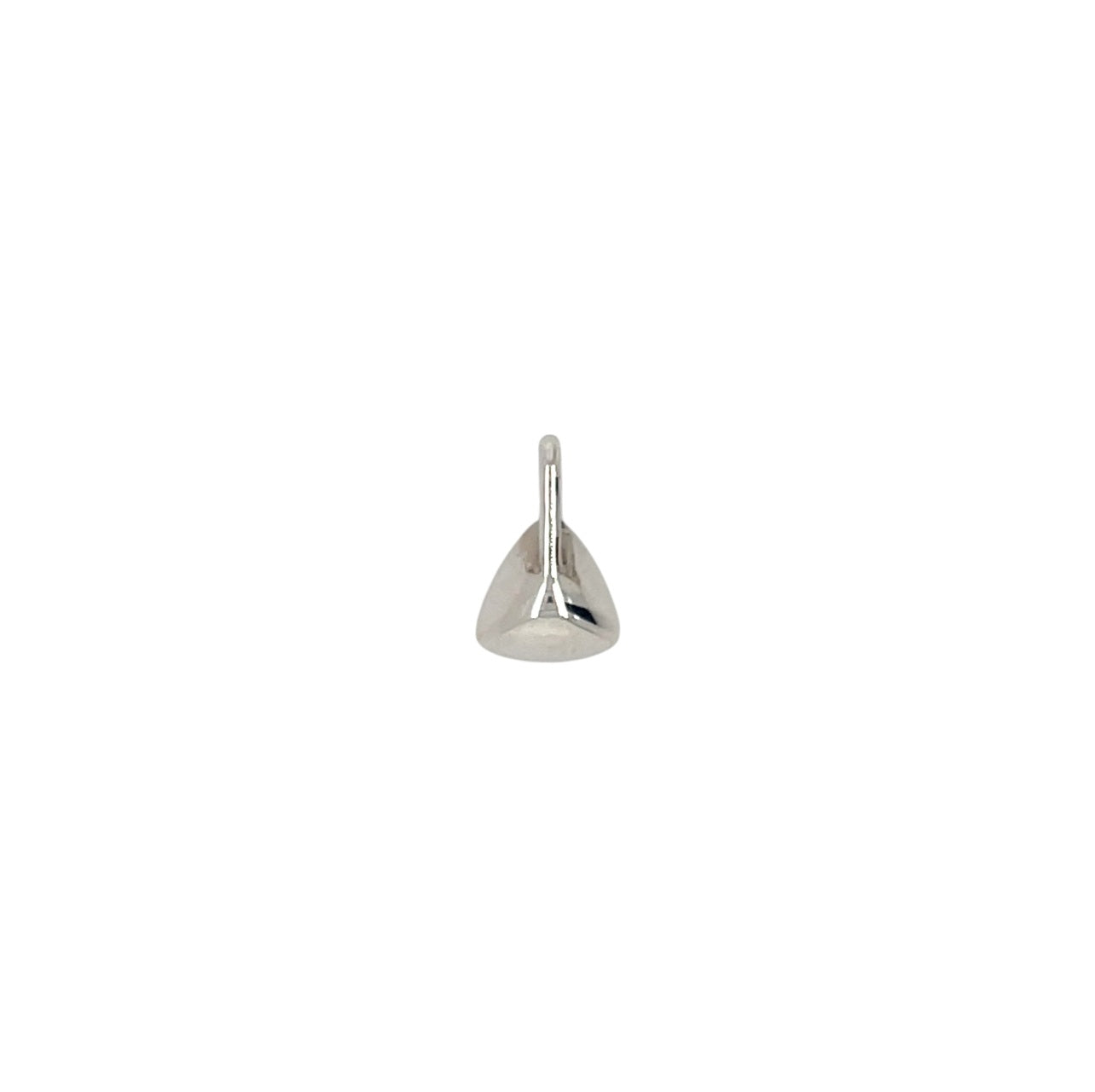 18ct White Gold Tanzanite Triangle Pendant