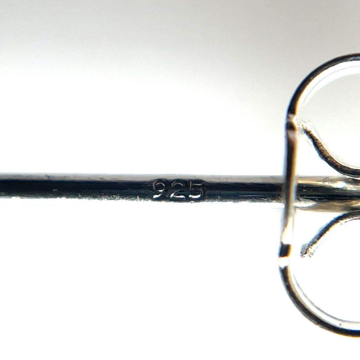 Silver Bead Stud Earrings (8mm)