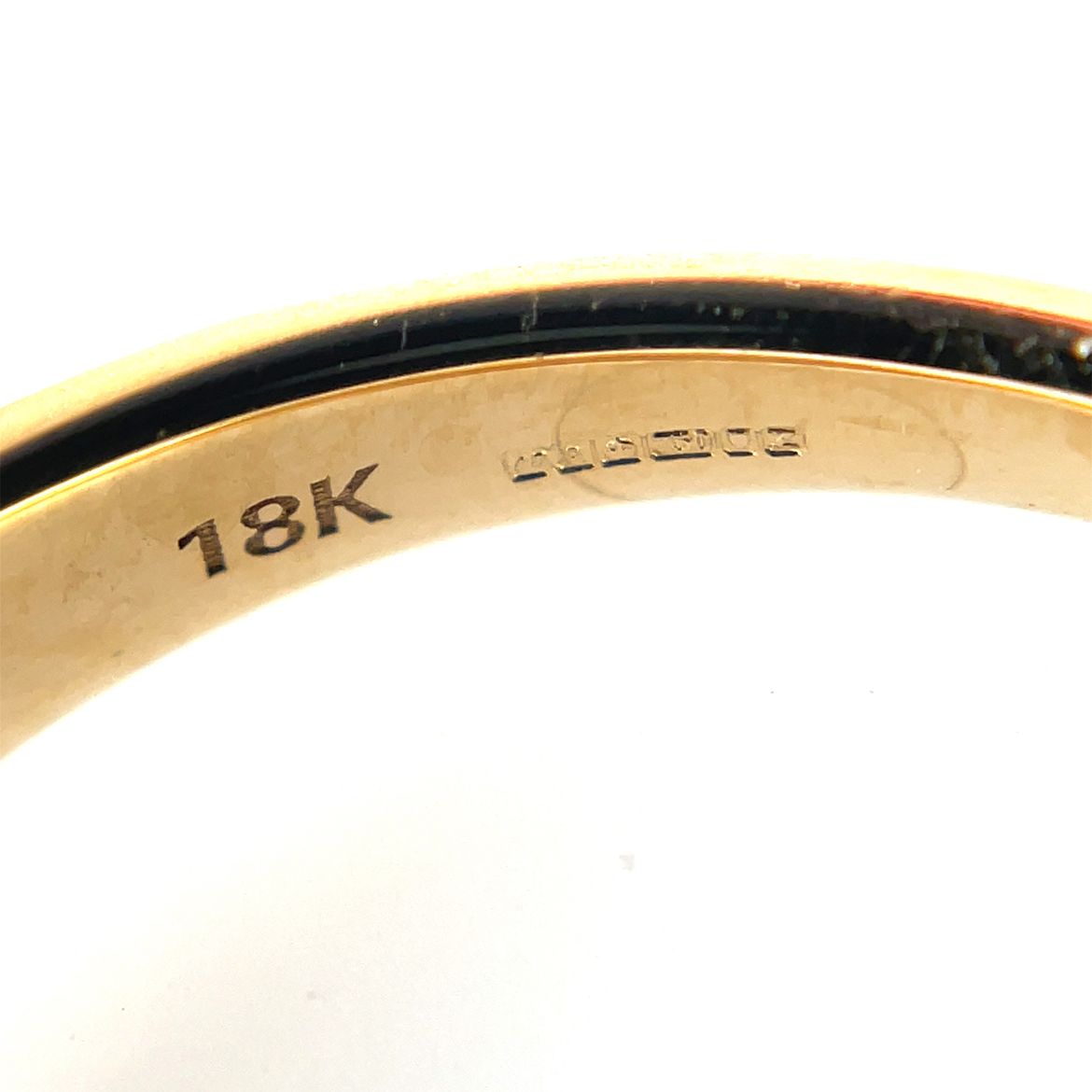 18ct Yellow Gold Double Row Diamond Eternity Ring