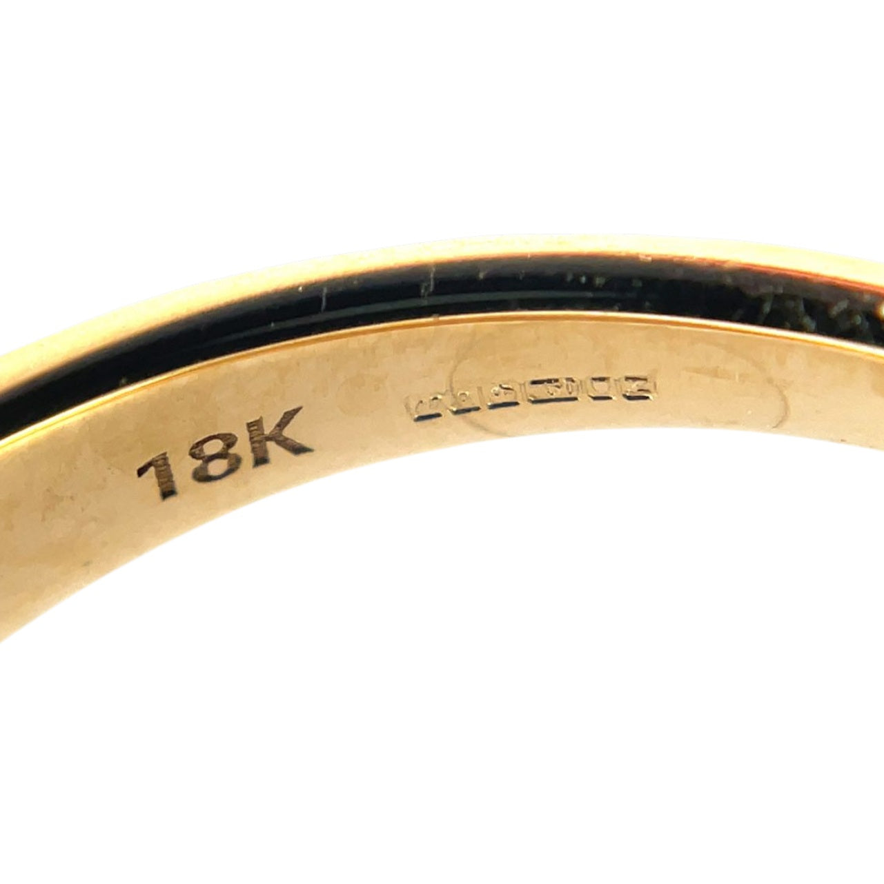 18ct Yellow Gold Double Row Diamond Eternity Ring (M)