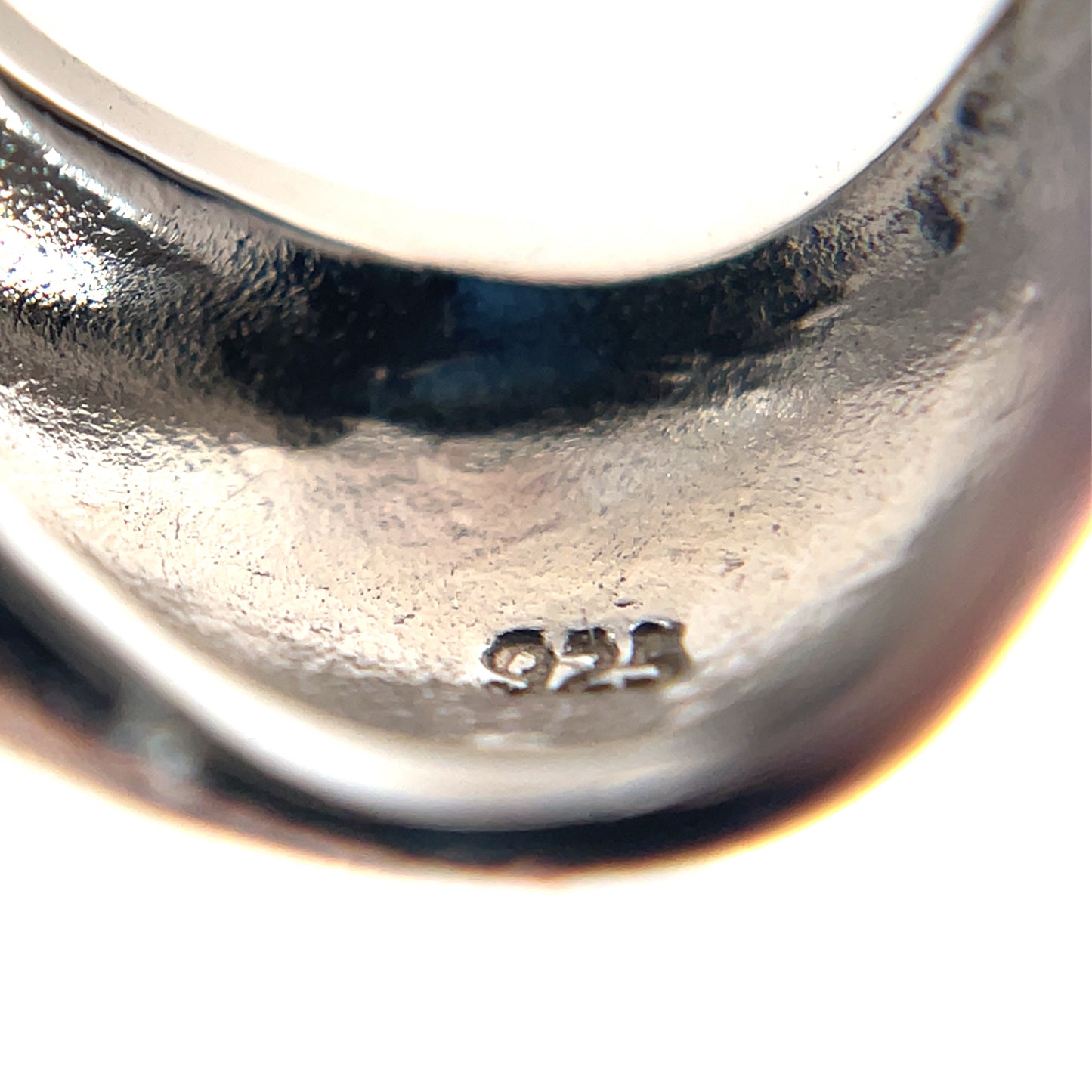 Silver Chunky Hoop Earrings