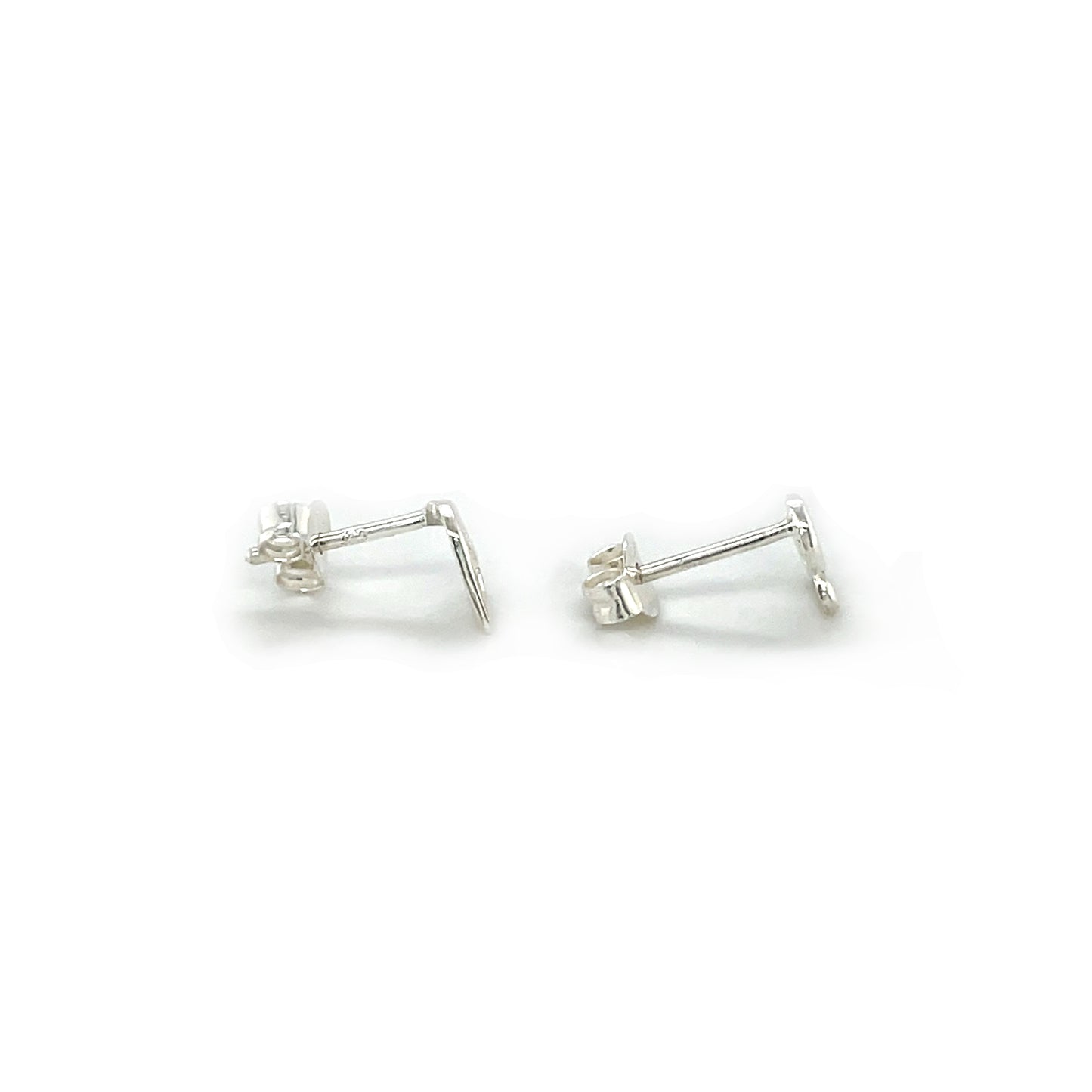 Silver Heart Earrings