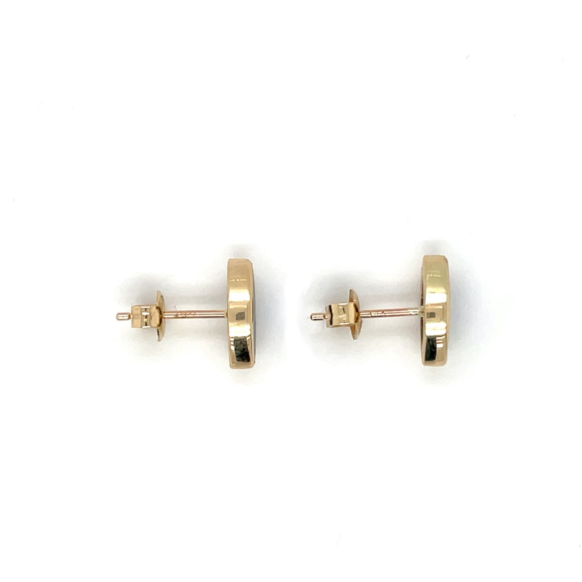 9ct Yellow Gold Marquise Doublet Opal Studs