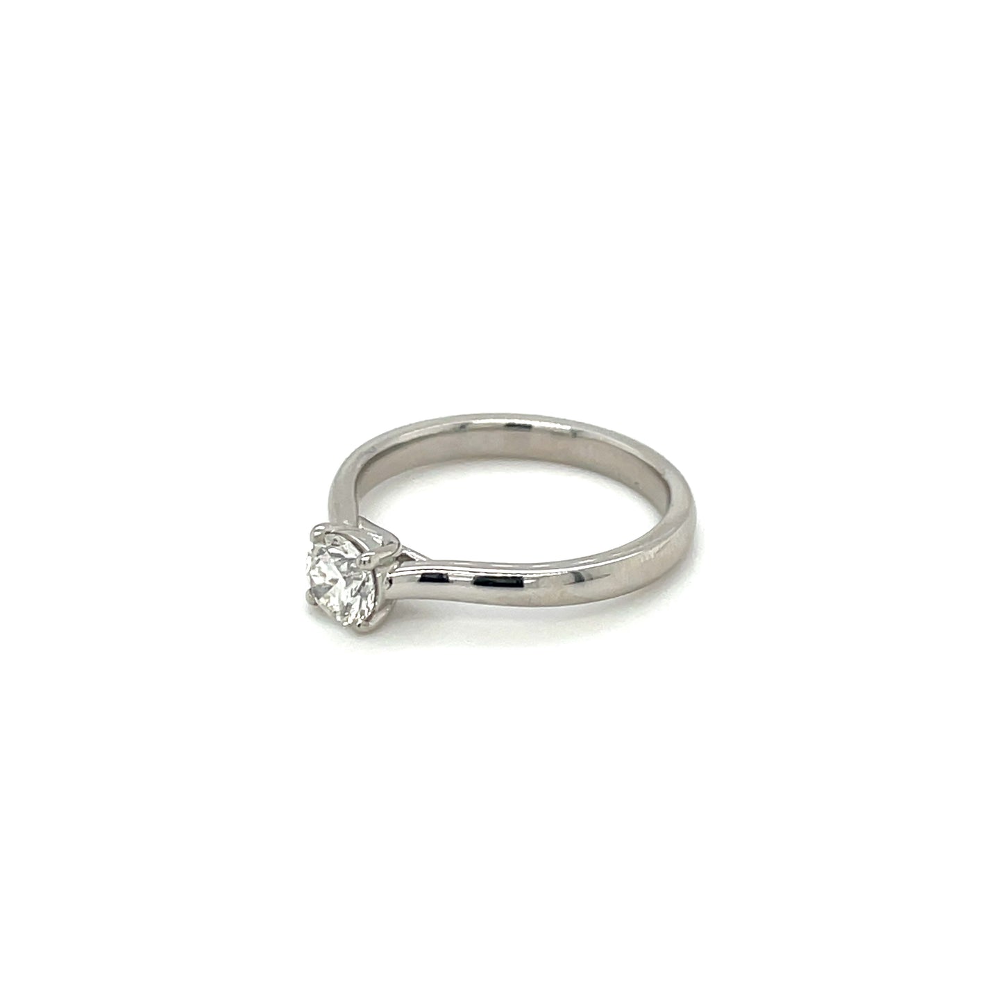 Platinum Diamond Solitaire Ring