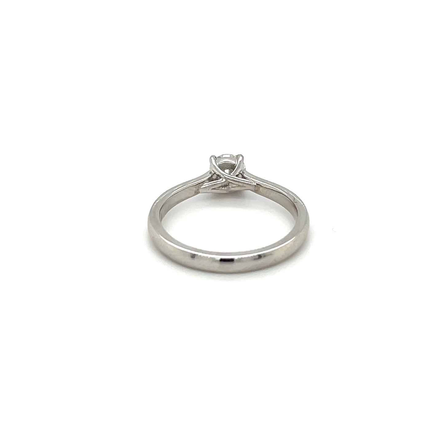 Platinum Diamond Solitaire Ring