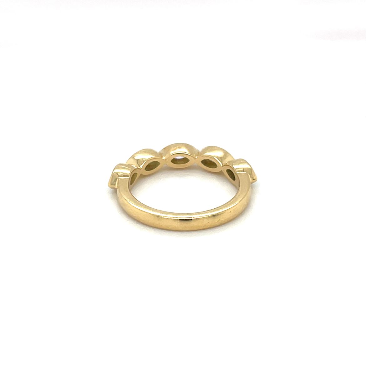 18ct Yellow Gold Marquise Diamond Eternity Ring