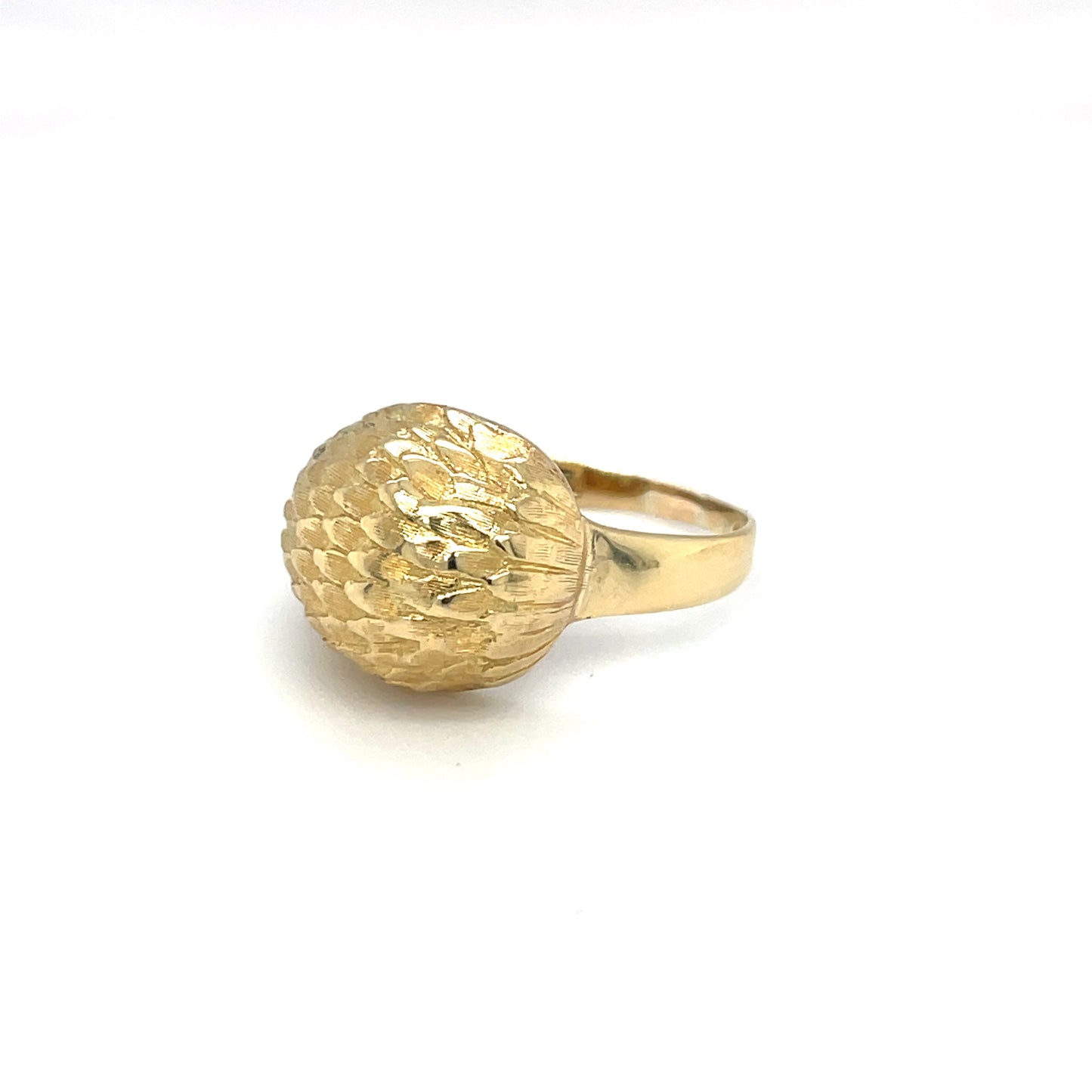 18ct Yellow Gold Hedgehog Ring