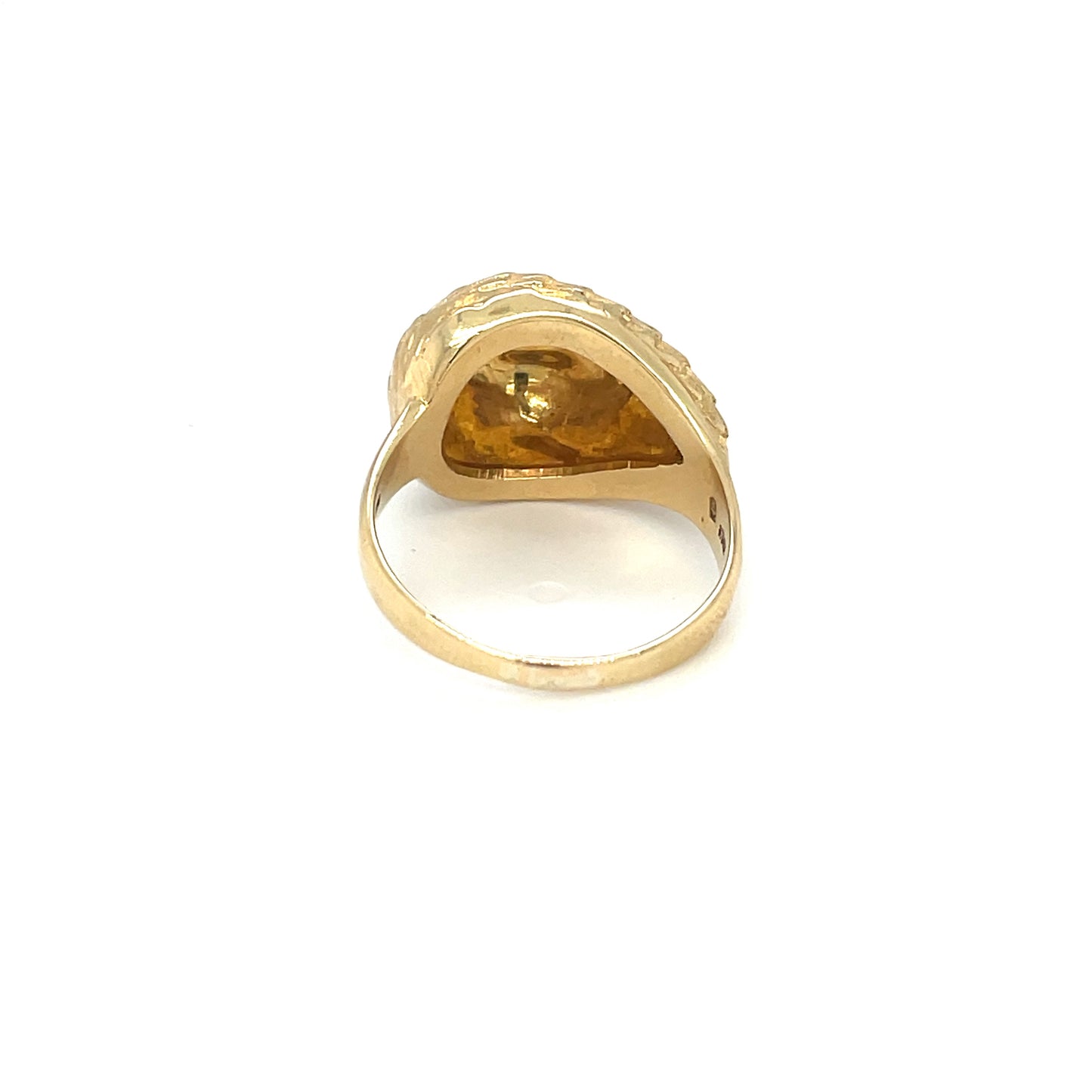 18ct Yellow Gold Hedgehog Ring