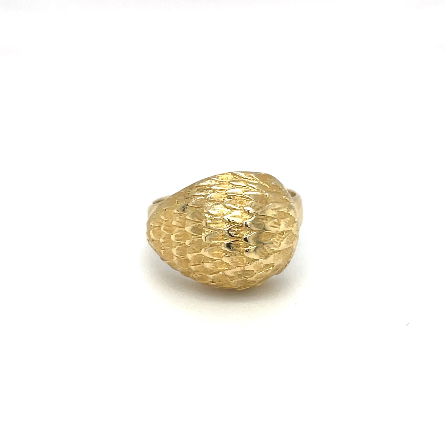 18ct Yellow Gold Hedgehog Ring