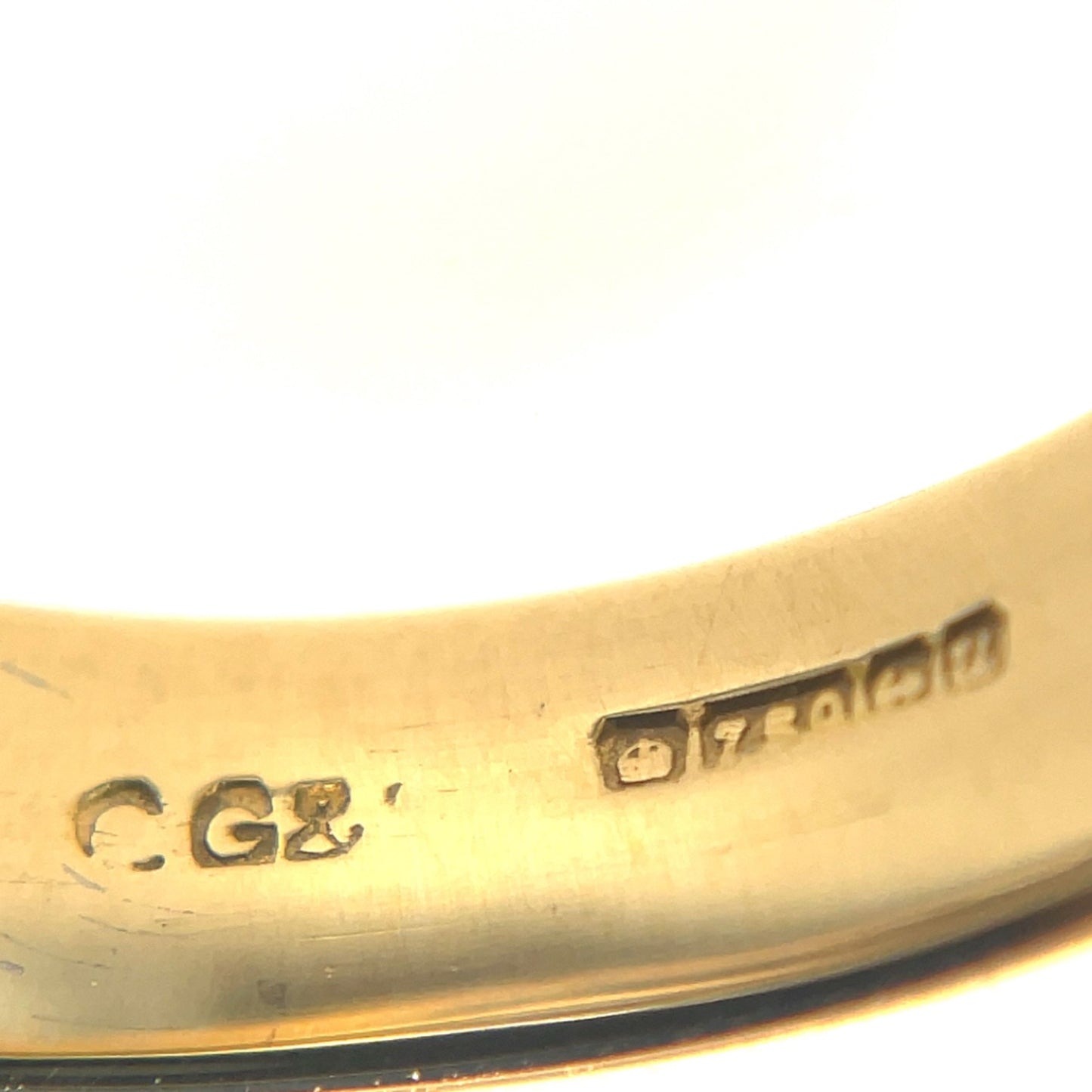 18ct Yellow Gold Double-Row Diamond Eternity Ring