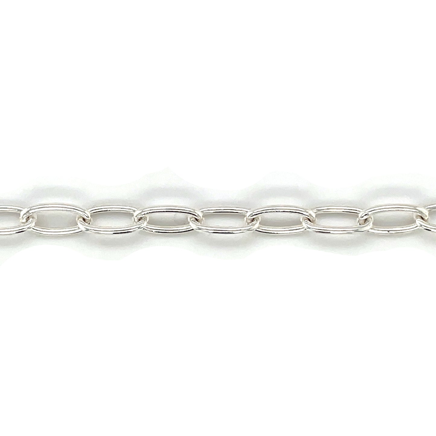 Silver Paperclip Chain