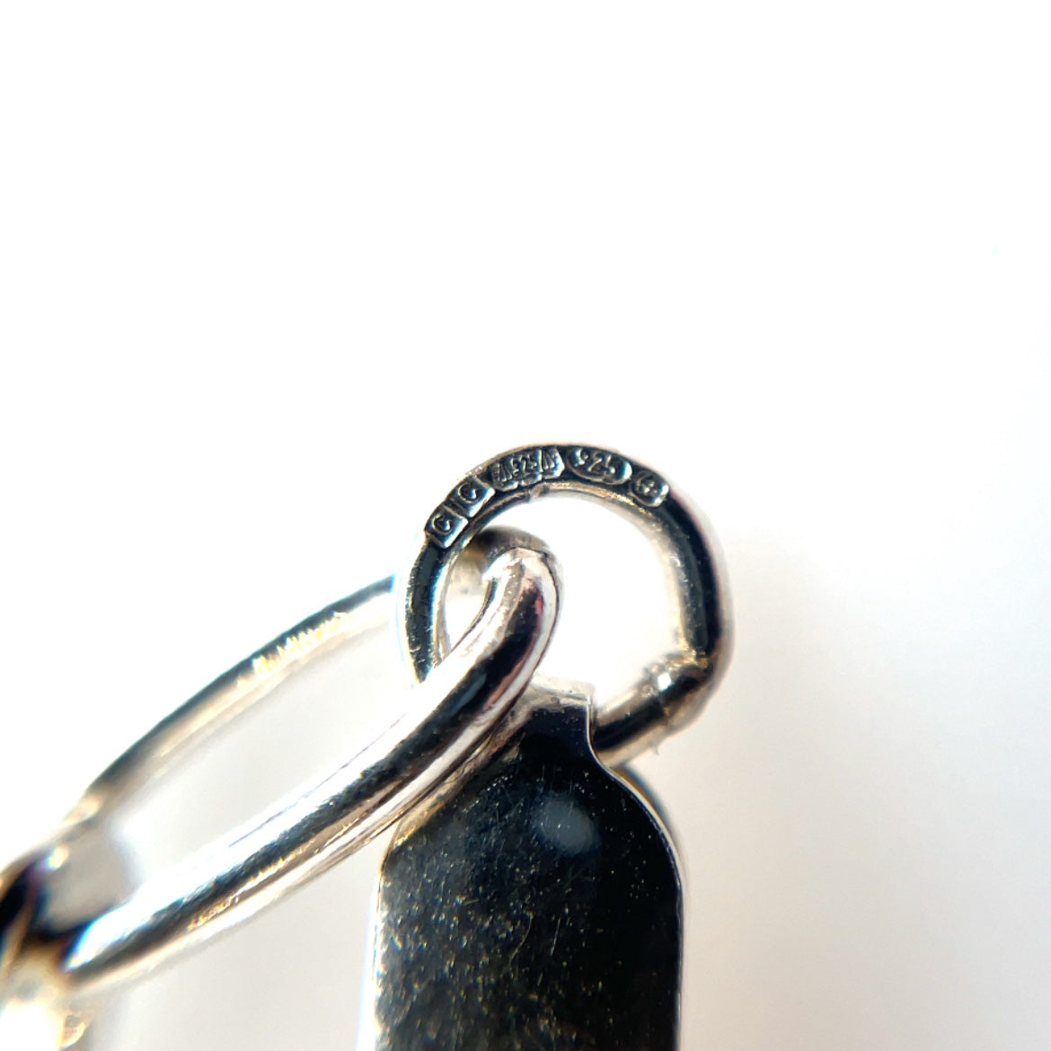 Silver Paperclip Chain (18")