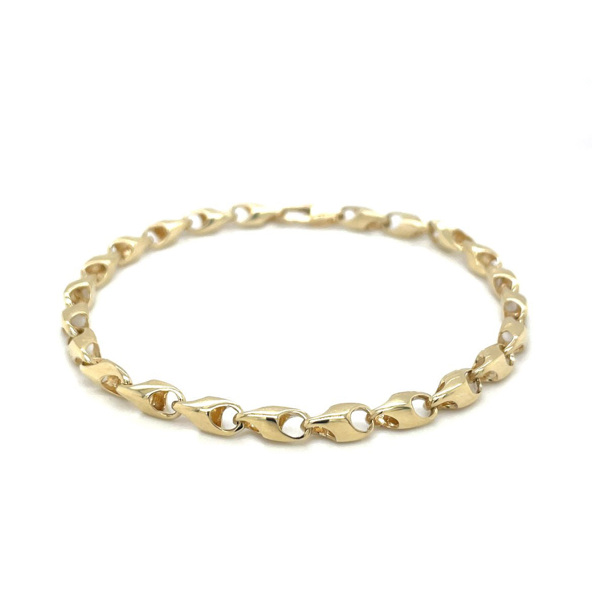 9ct Yellow Gold Lobster Bracelet