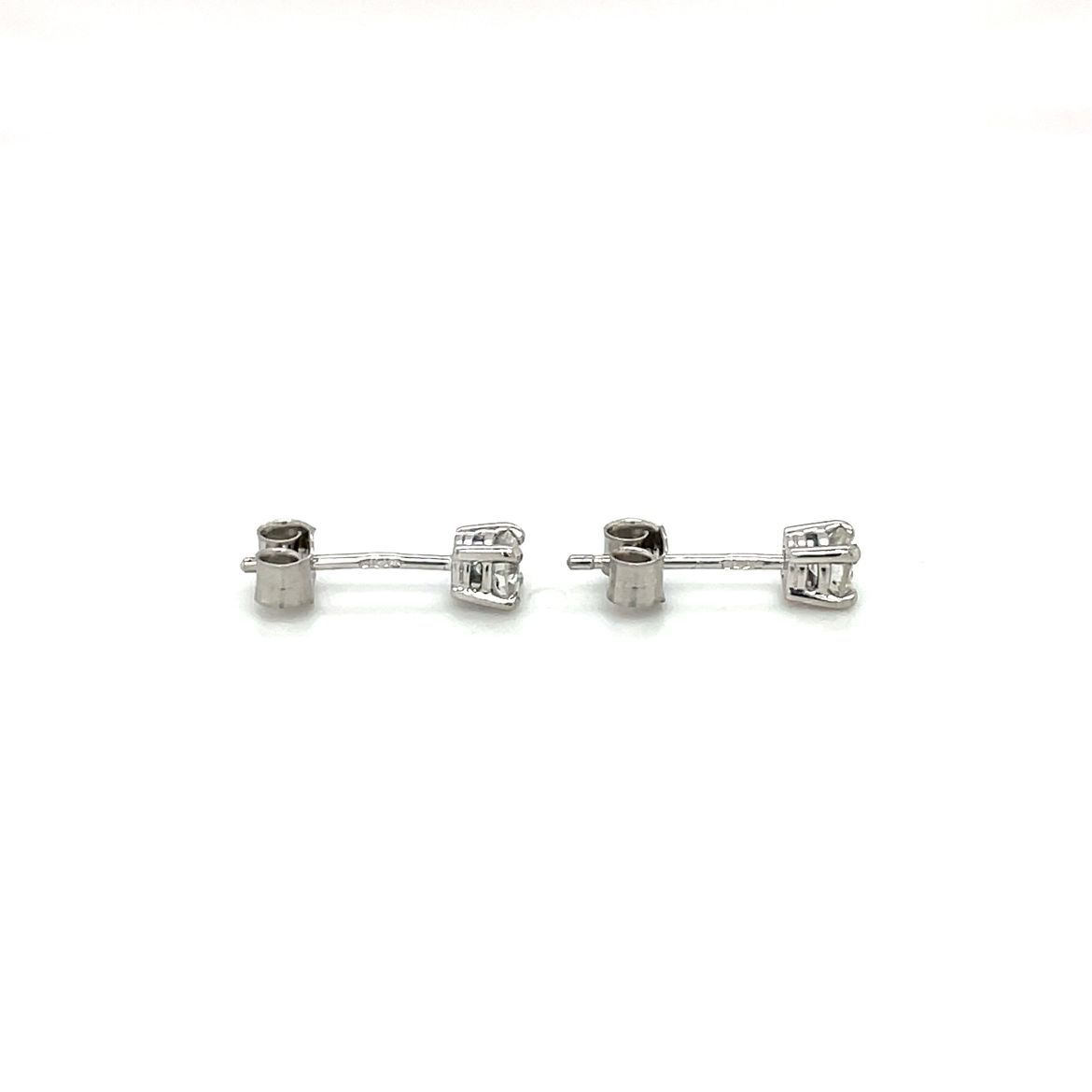 Platinum Diamond Stud Earrings