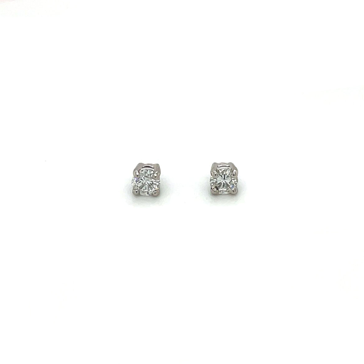 Platinum Diamond Stud Earrings