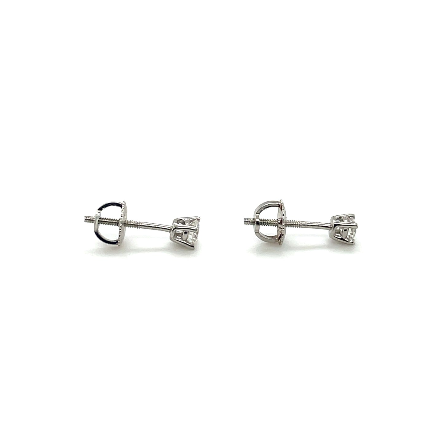Platinum Tiffany & Co. Diamond Stud Earrings