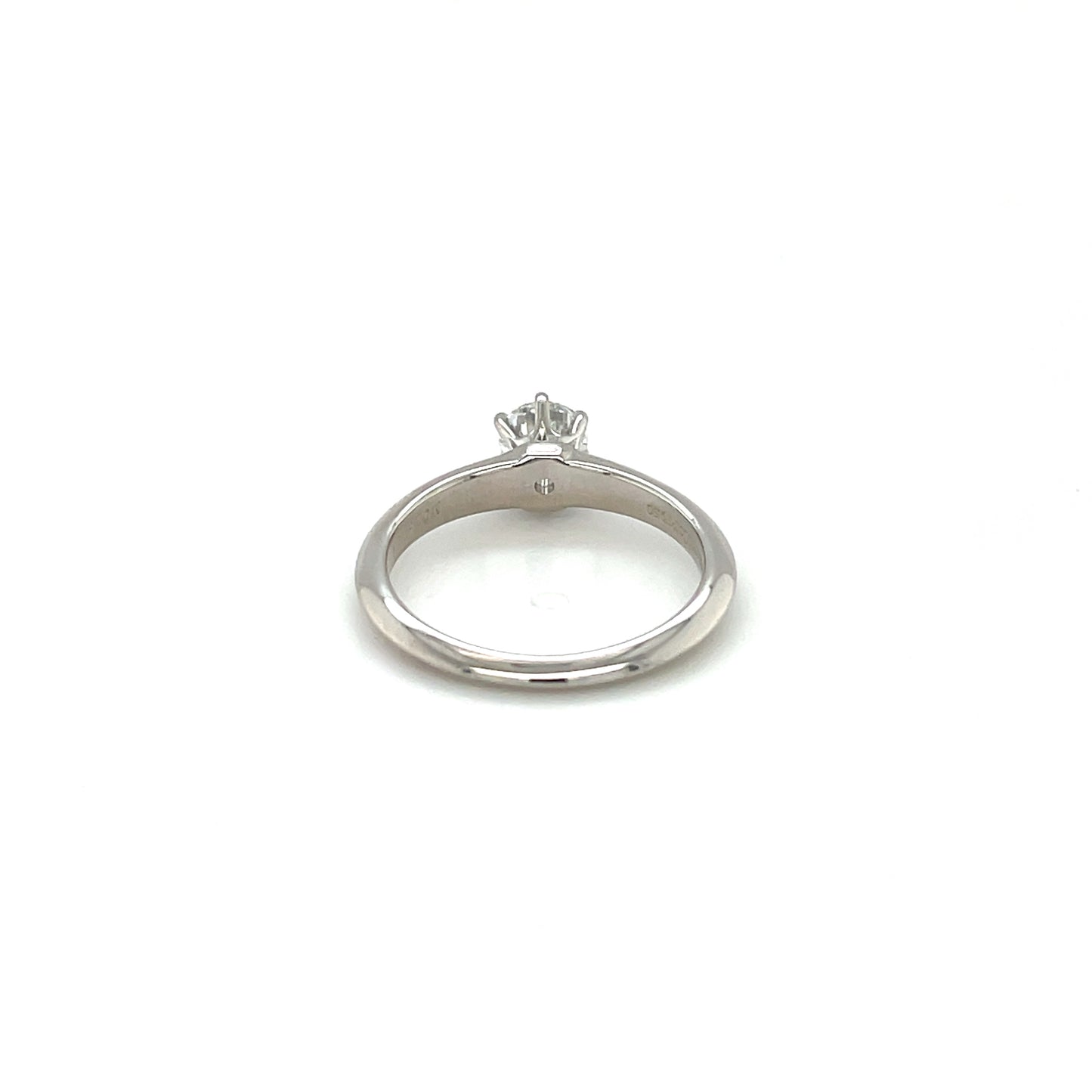 Platinum Tiffany & Co. Diamond Solitiare Ring
