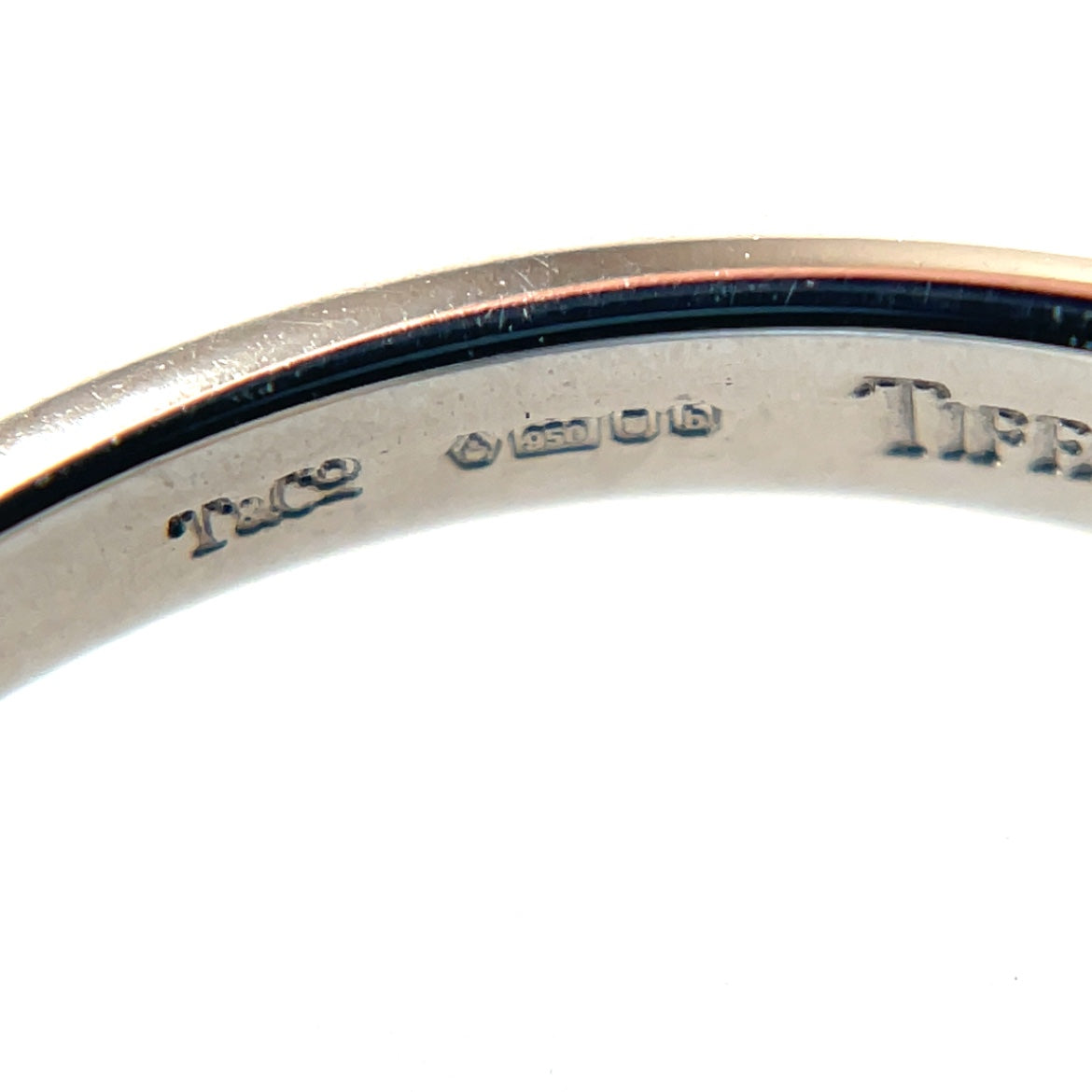 Platinum Tiffany & Co. Diamond Solitiare Ring