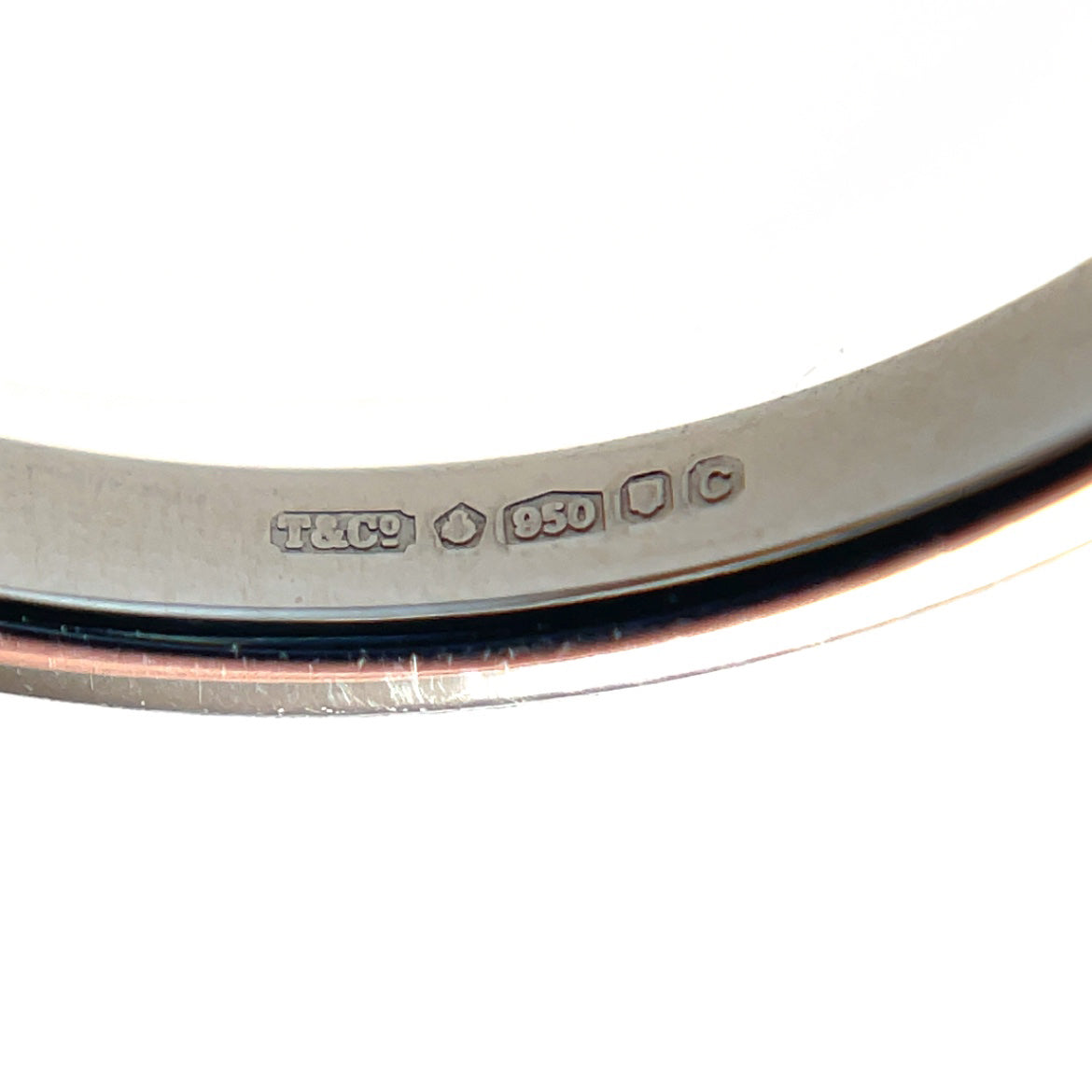 Platinum Tiffany & Co. 2mm Wedding Ring