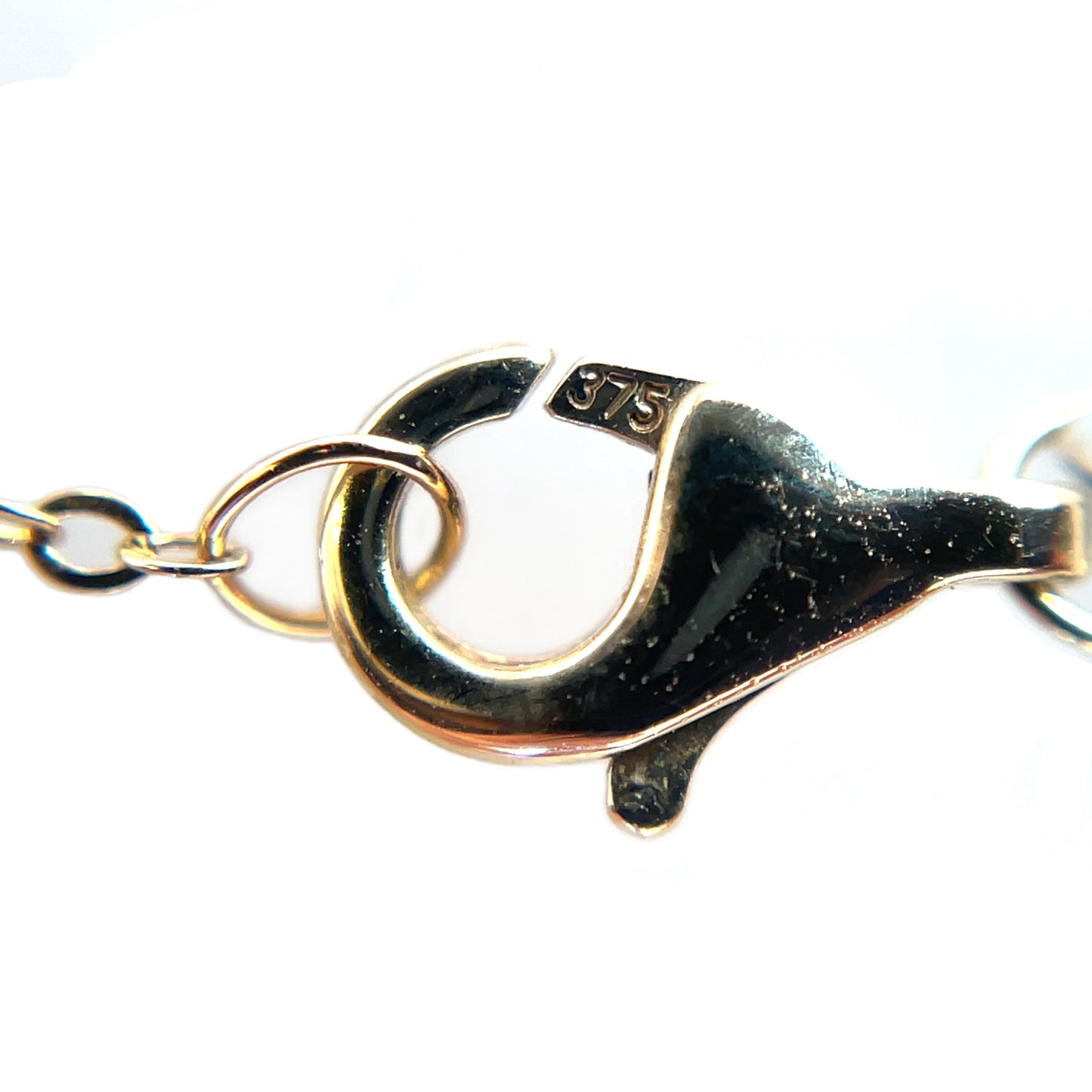 9ct Yellow Gold Akoya Pearl Slider Necklace