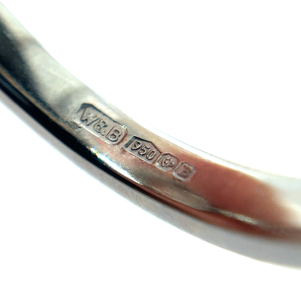 Platinum Old Cut Diamond Solitaire Ring (N)