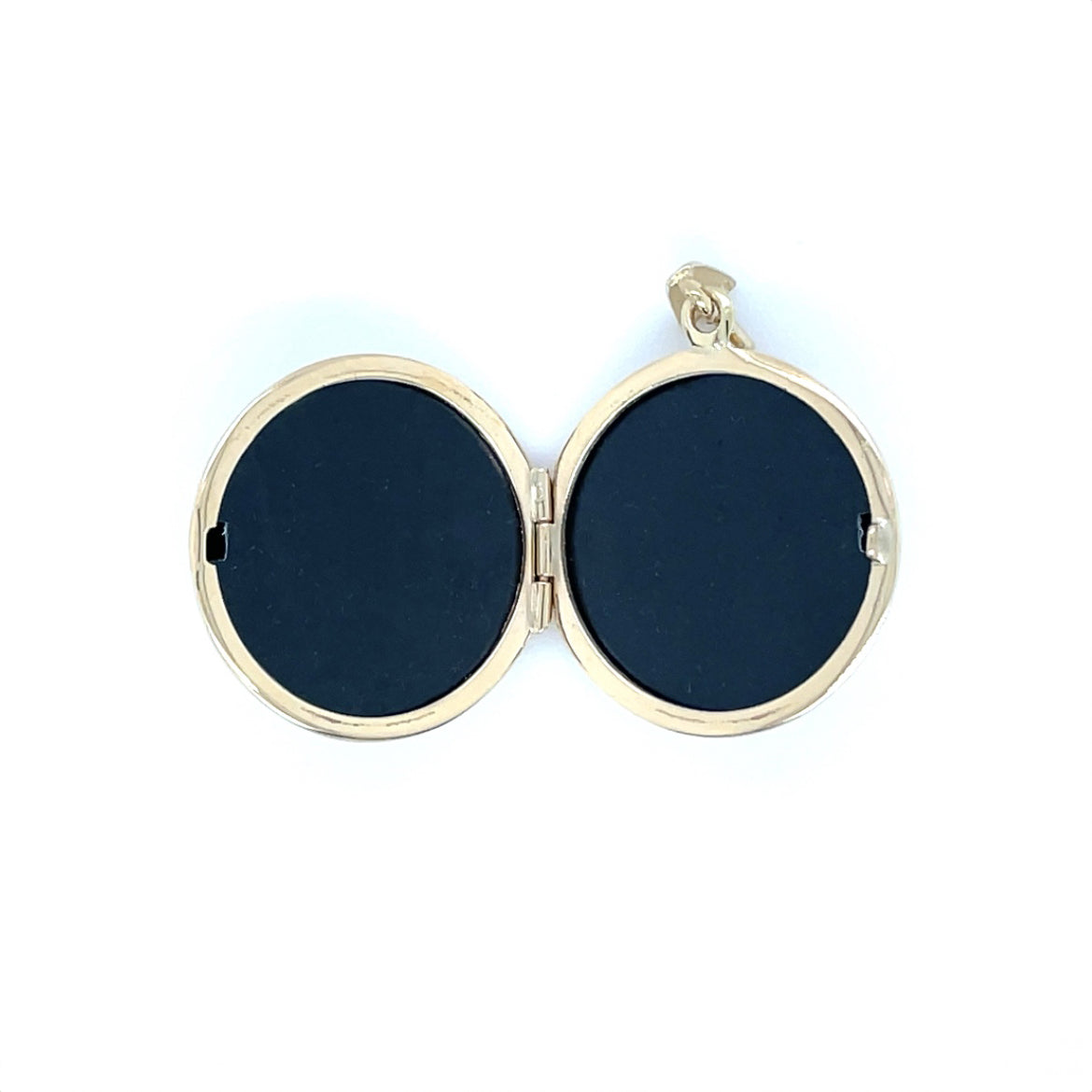 9ct Yellow Gold Round Locket (20mm)
