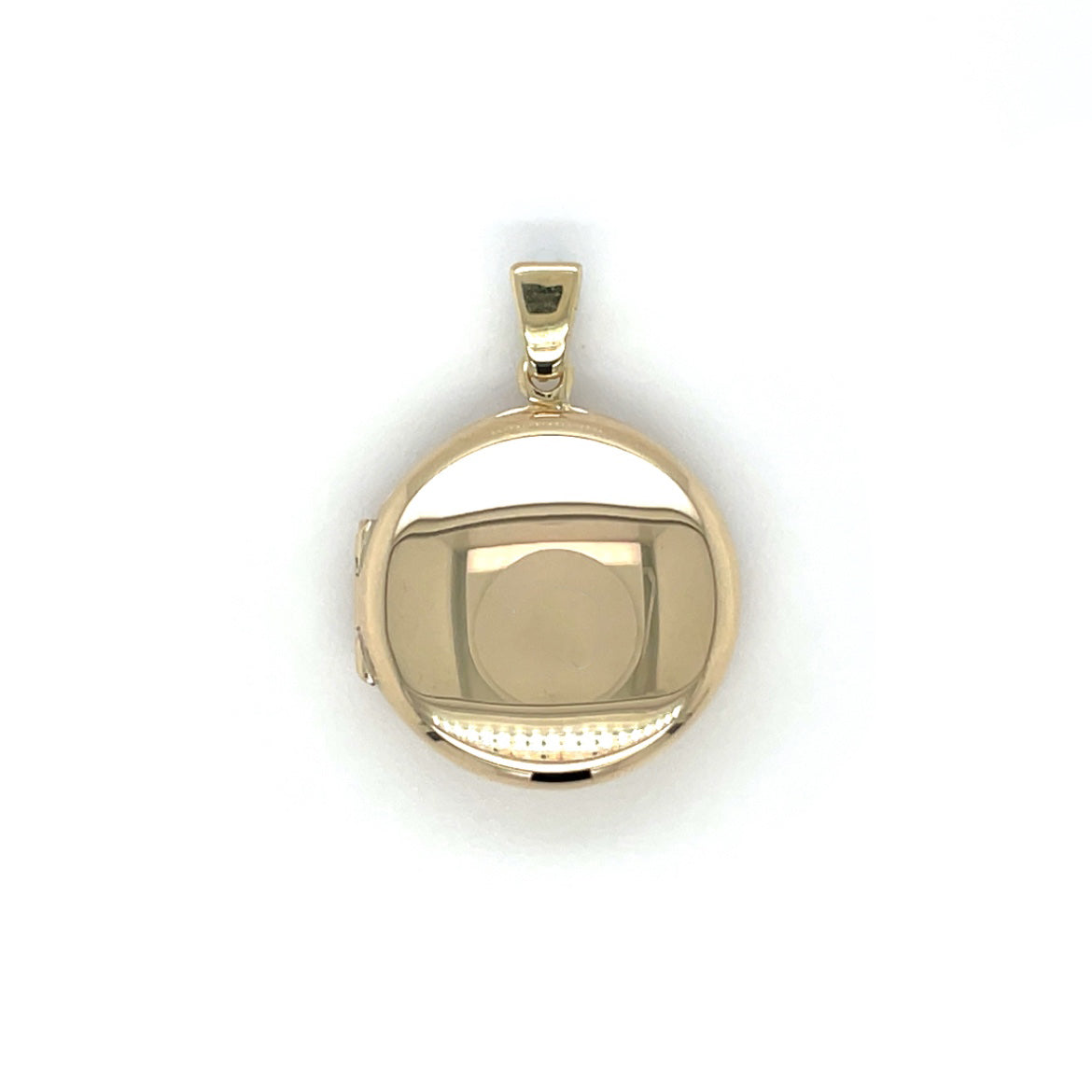 9ct Yellow Gold Round Locket (20mm)