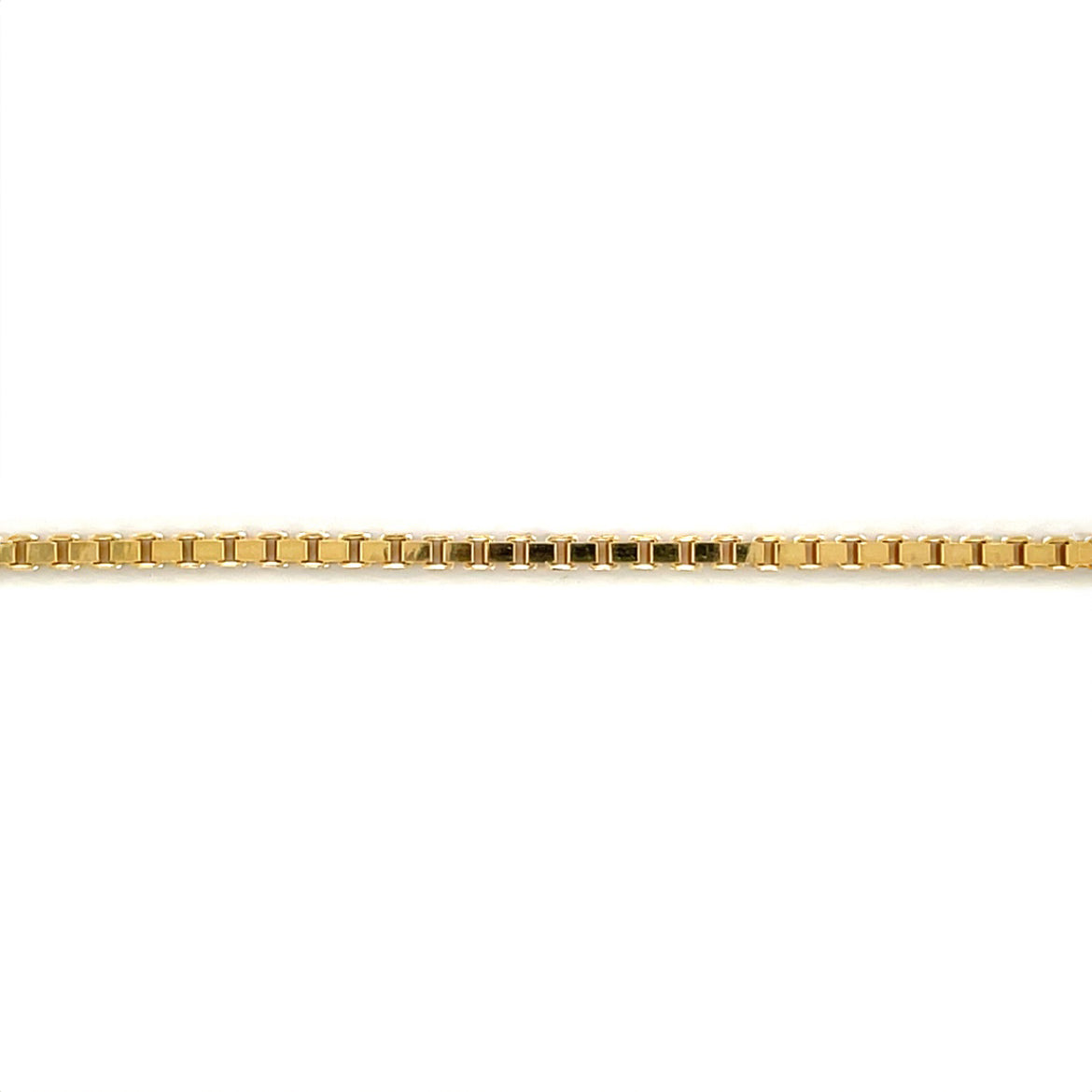 9ct Yellow Gold Box Chain