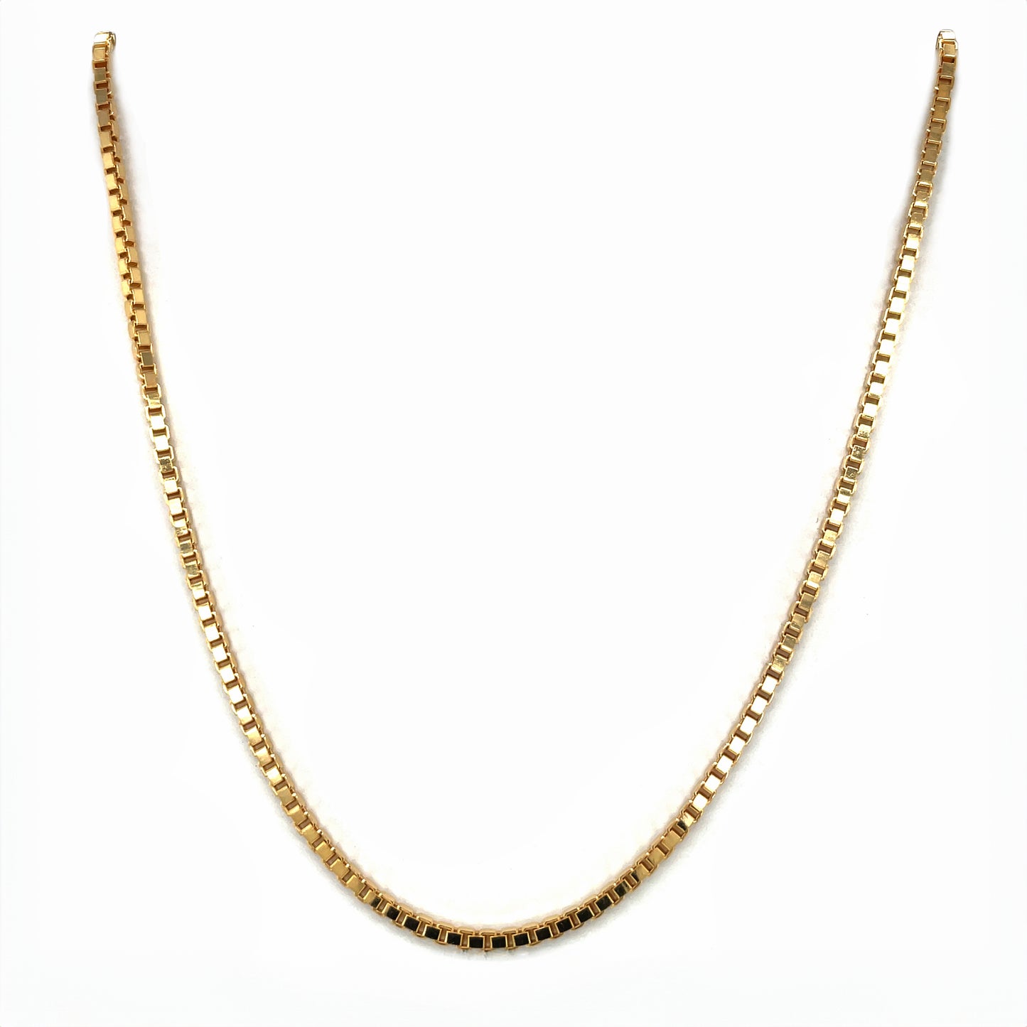 9ct Yellow Gold Box Chain