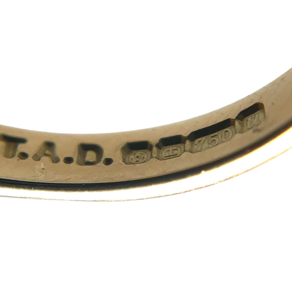 18ct Yellow Gold Seven-Stone Diamond Half-Set Eternity Ring (L)