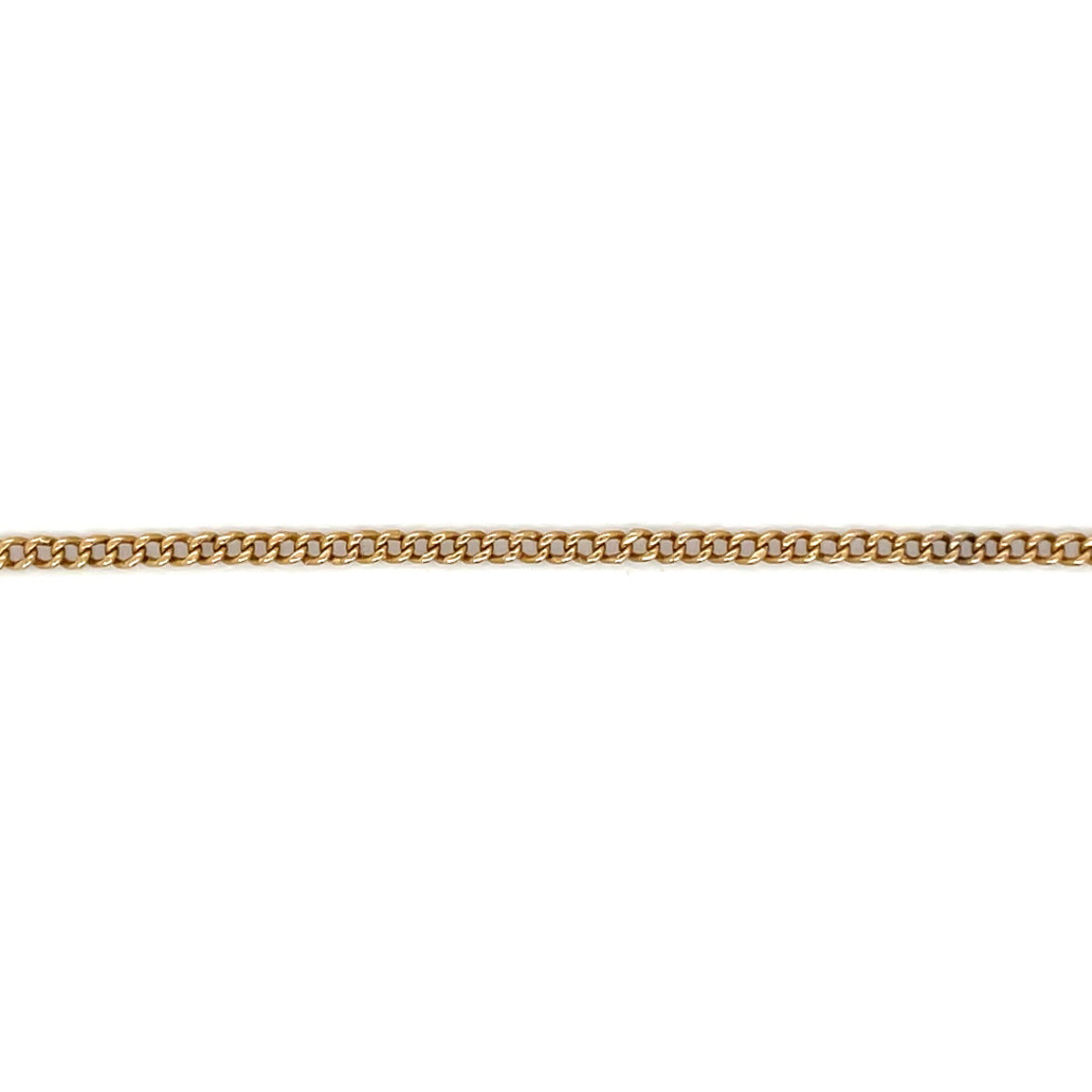 18ct Yellow Gold Unique Dark Tourmaline Necklace (22")