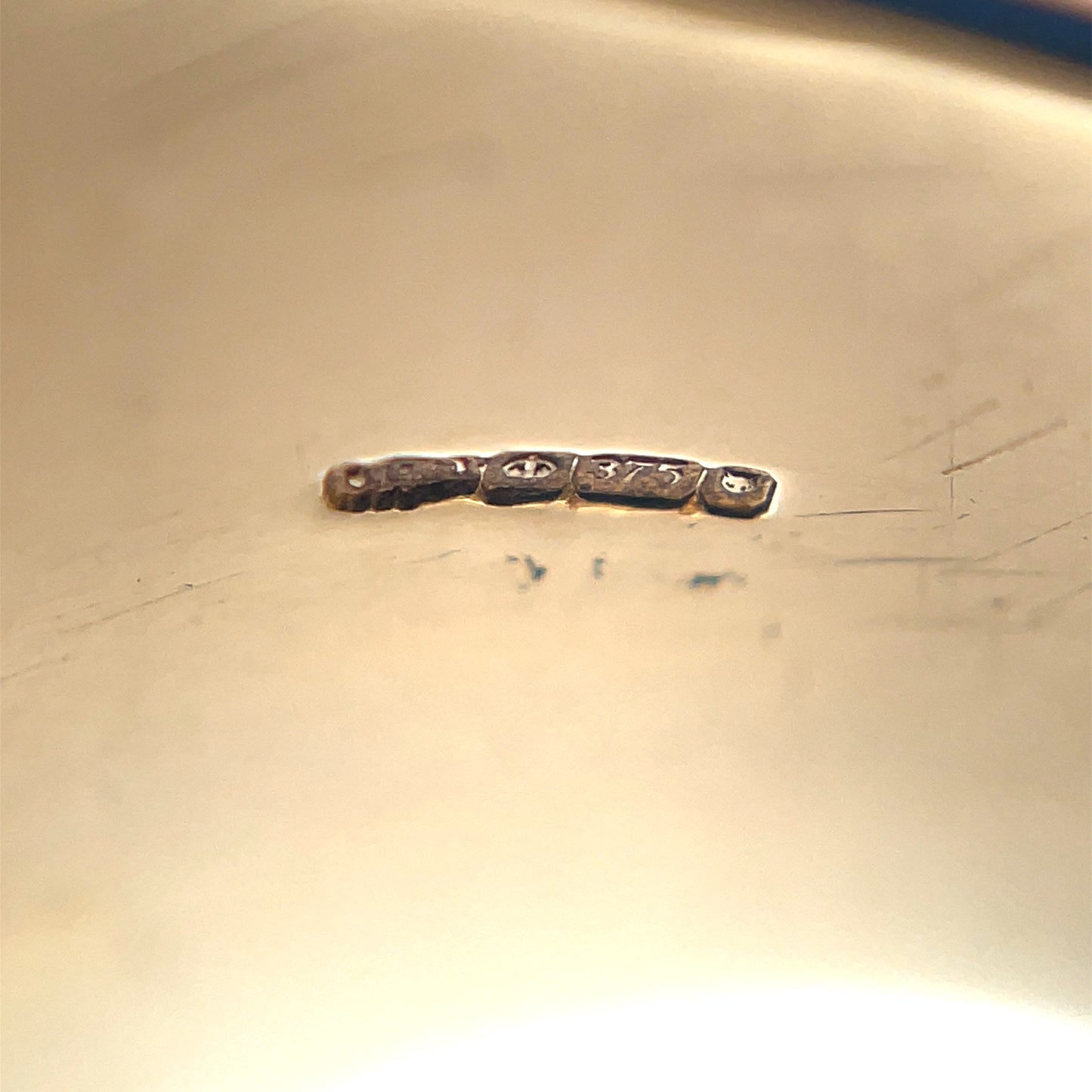 9ct Yellow Gold Men's Keeper Ring