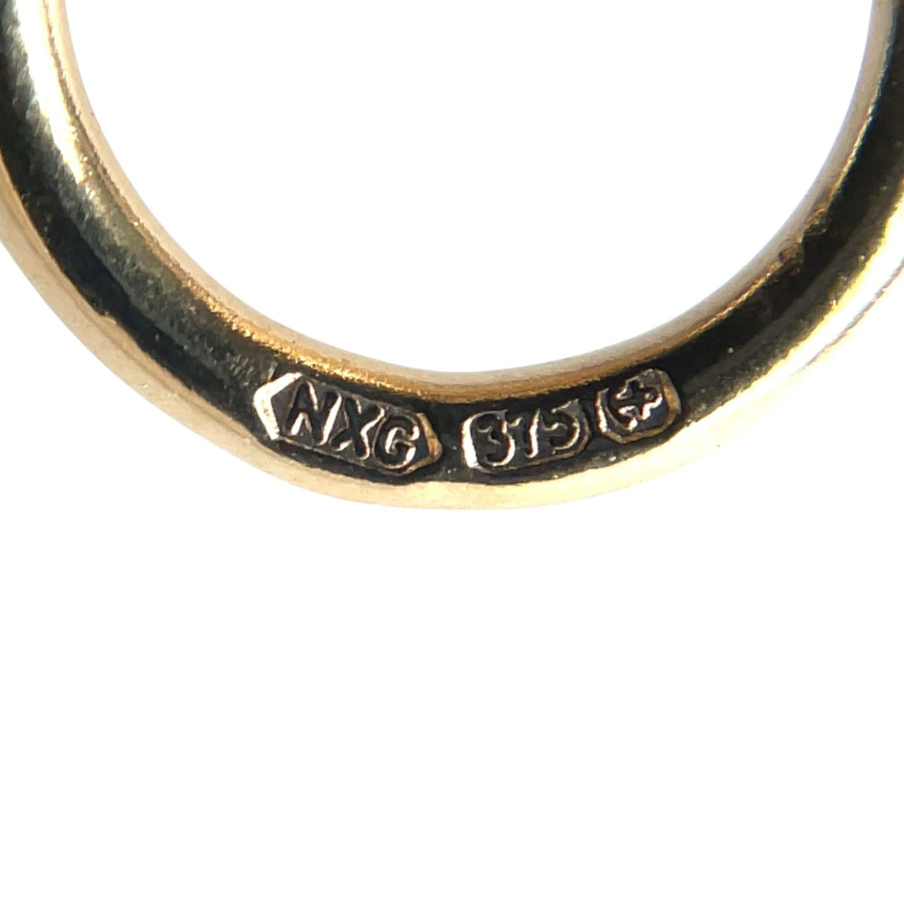 9ct Yellow Gold Engraved Heavy Chain (20")