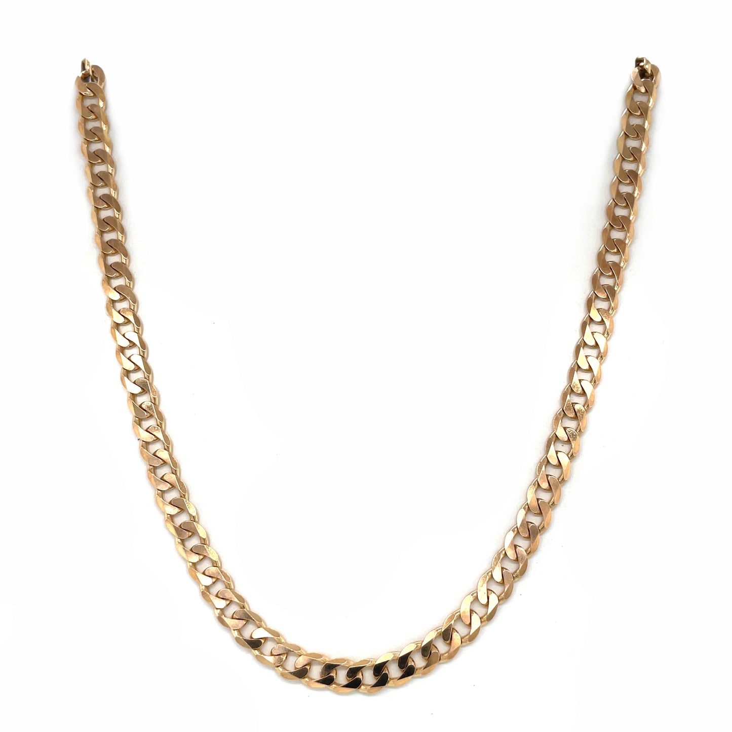 9ct Yellow Gold Filed Curb Chain