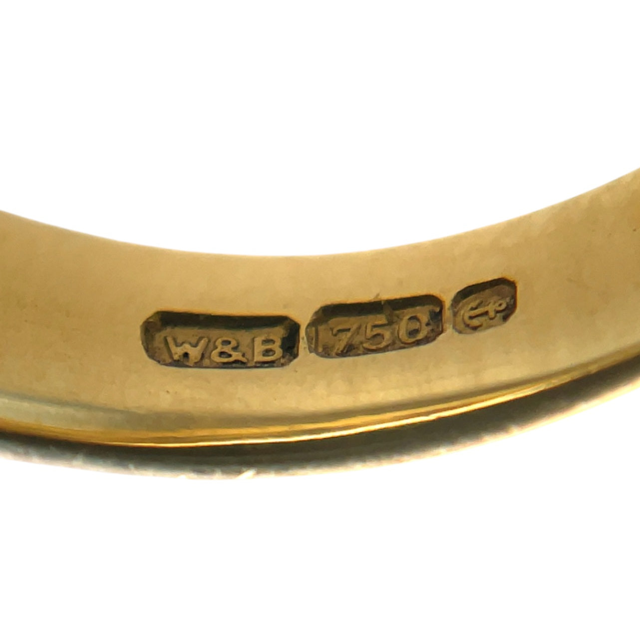 18ct Yellow Gold Diamond Half-SetEternity Ring (N)