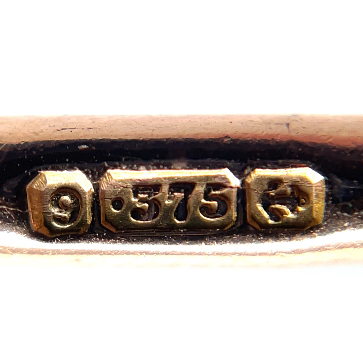 9ct Rose Gold Albert Chain & T-Bar (16")