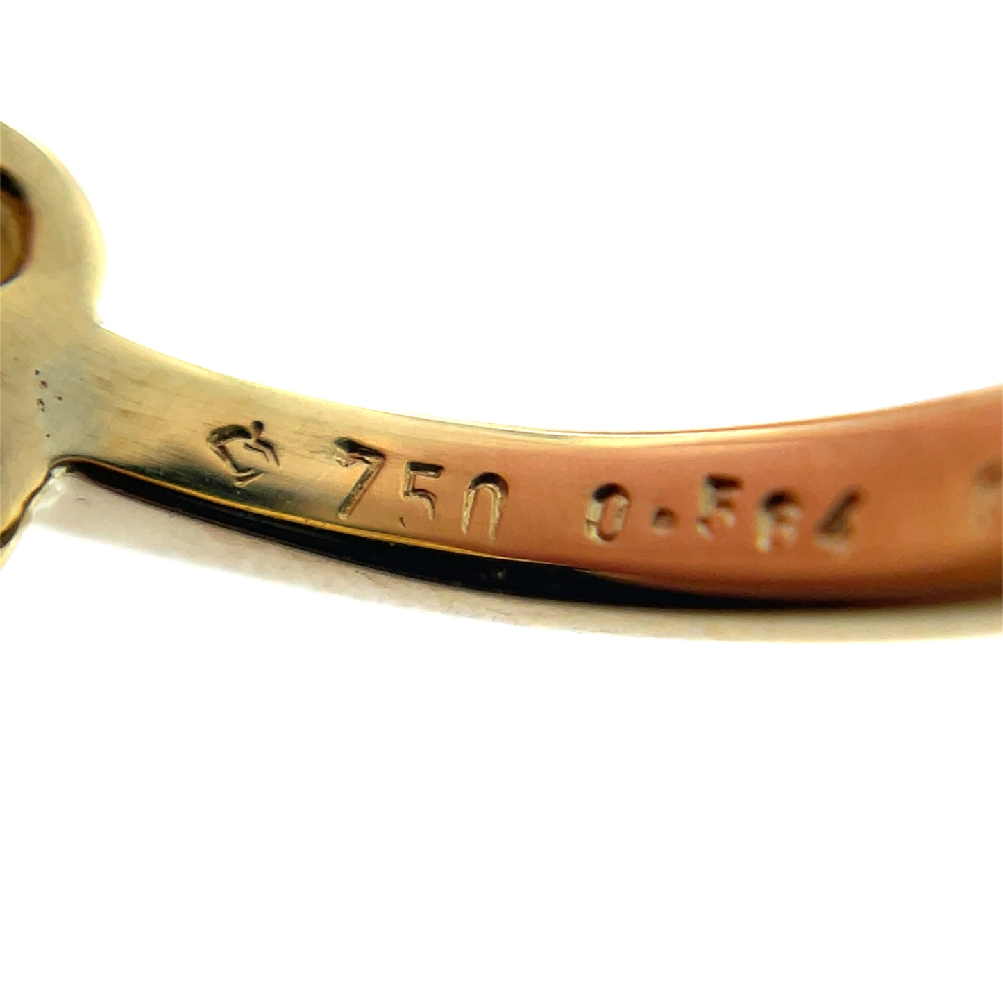 18ct Yellow Gold Diamond Daisy Cluster (L1/2)