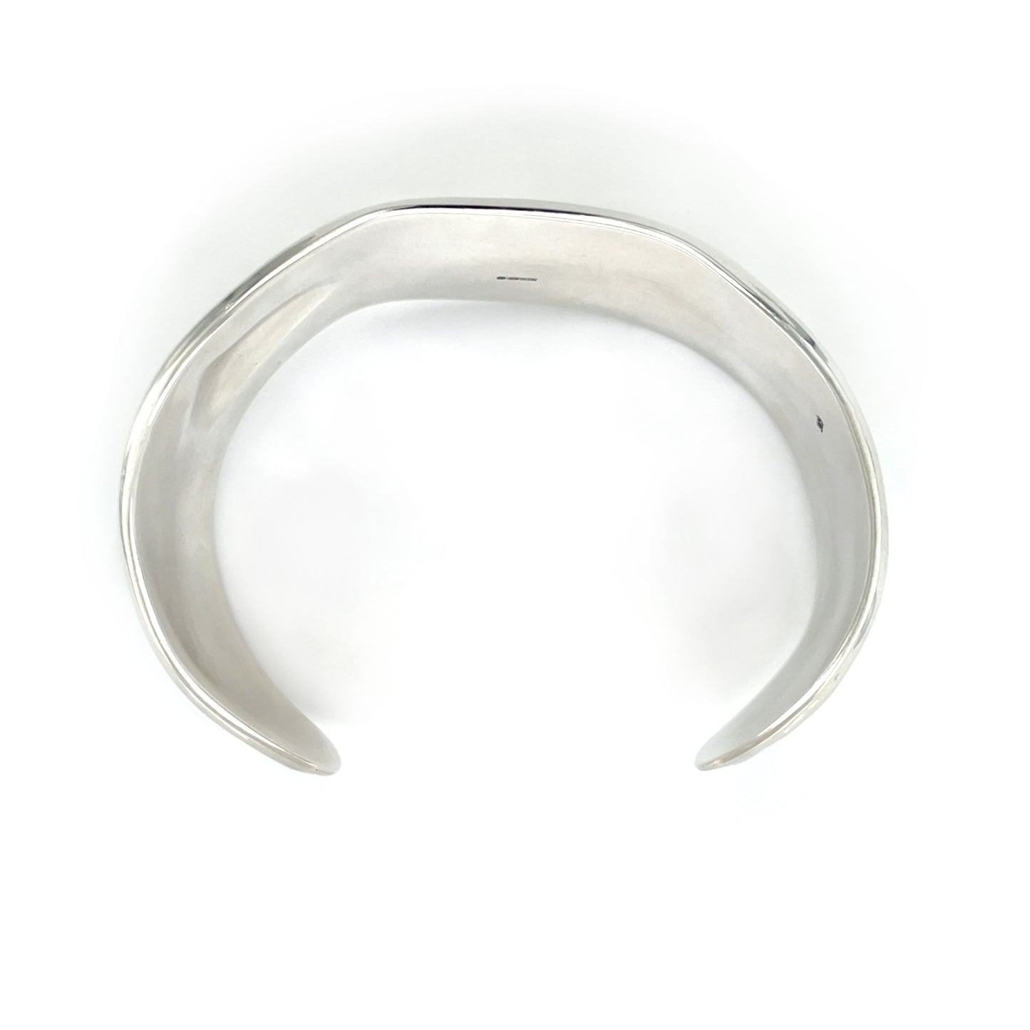 Silver Wide Cuff Bangle