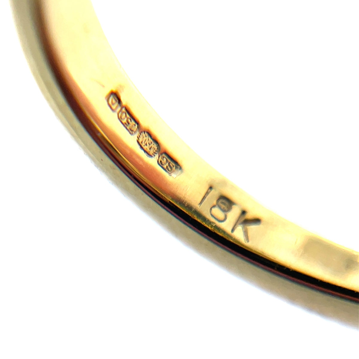 18ct Yellow Gold Emerald & Diamond Ring (I1/2)