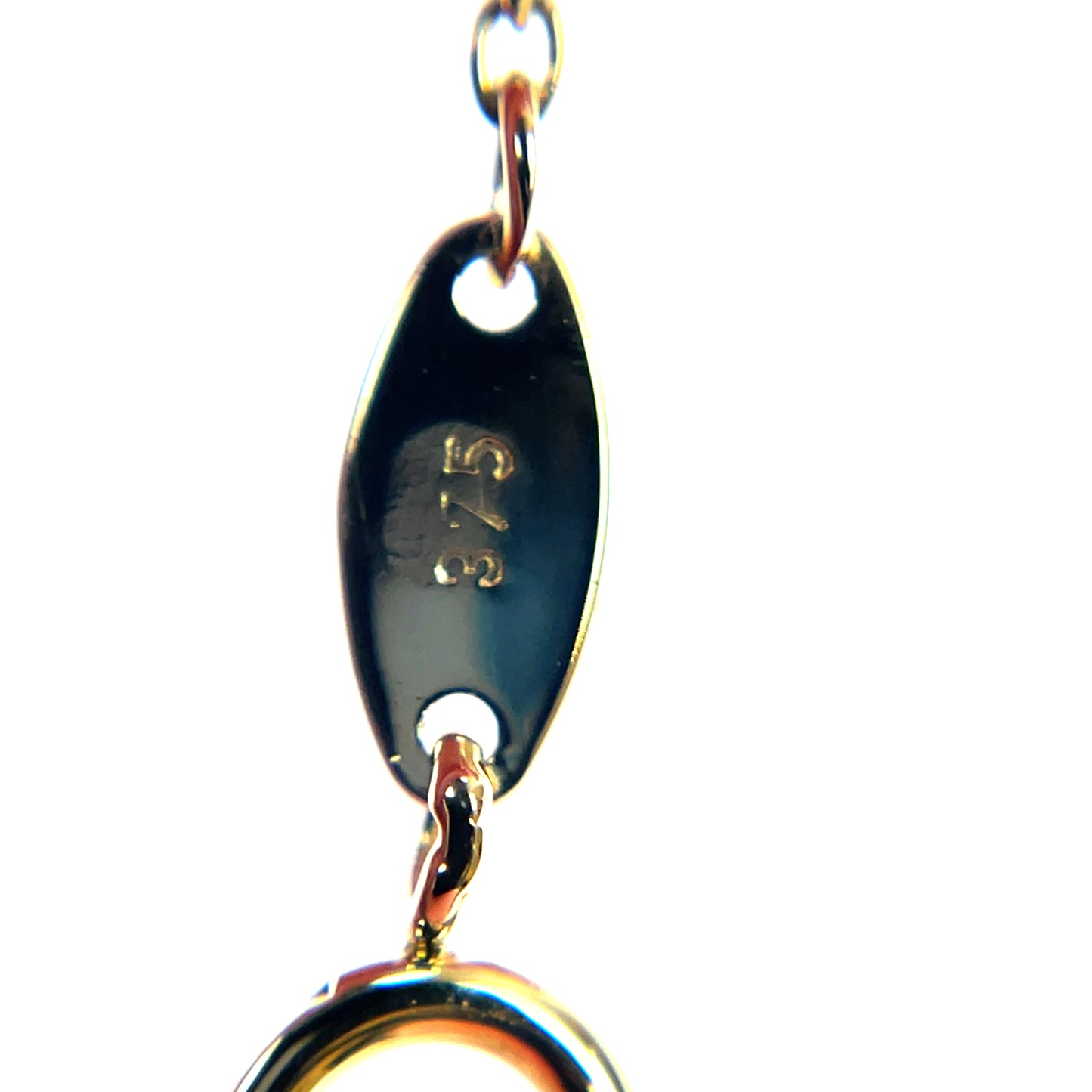 9ct Yellow Gold Heart Necklace (16-18")