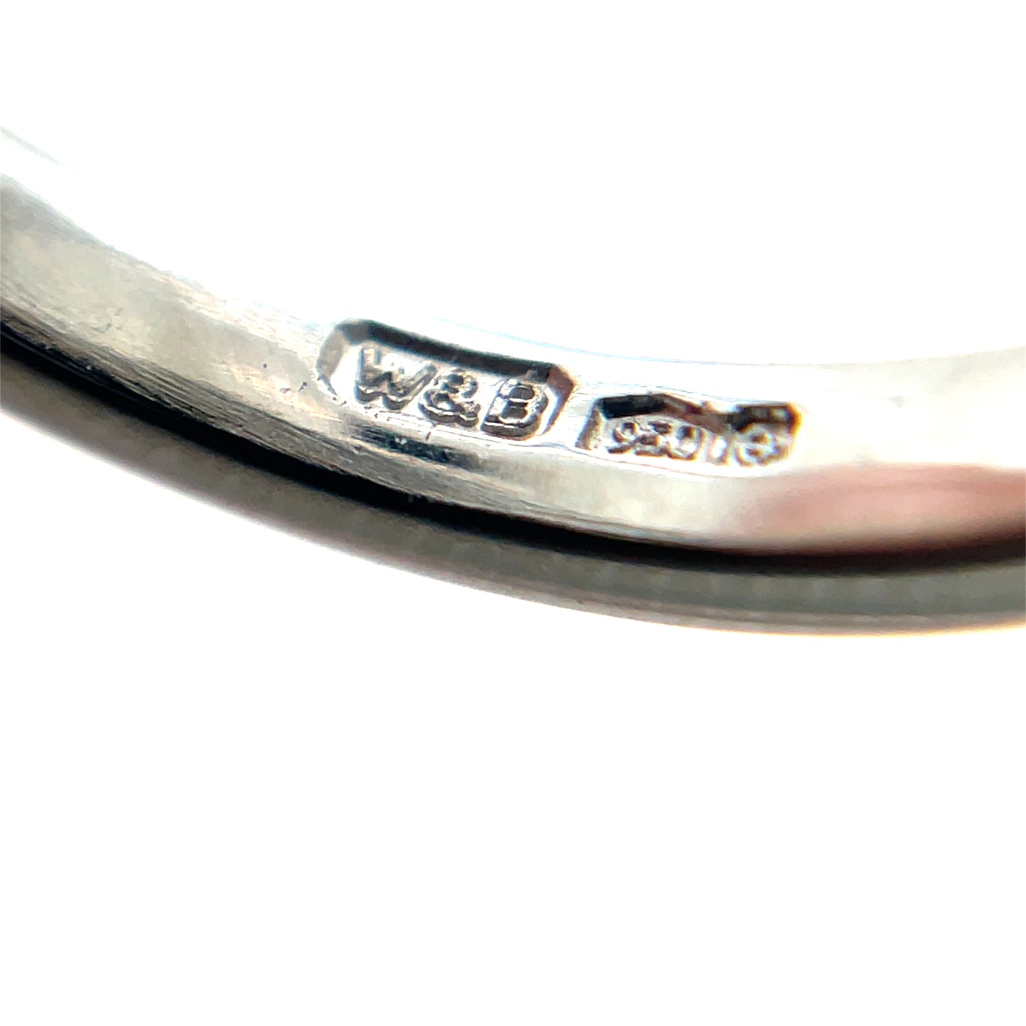 Platinum Oval Diamond Solitaire Ring (L1/2)