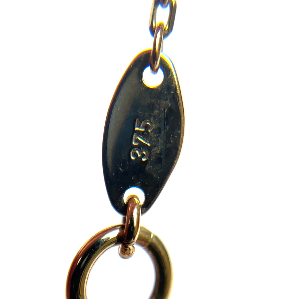 9ct Yellow Gold Mother of Pearl Necklace (18")