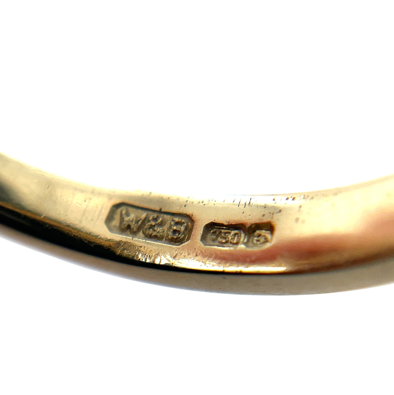 18ct Yellow Gold & Platinum Oval Diamond Single Stone Ring (M1/2)