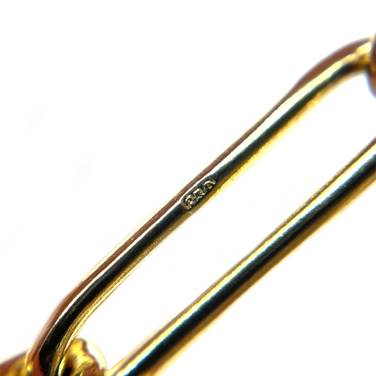 18ct Yellow Gold Fancy Figaro Chain (22")