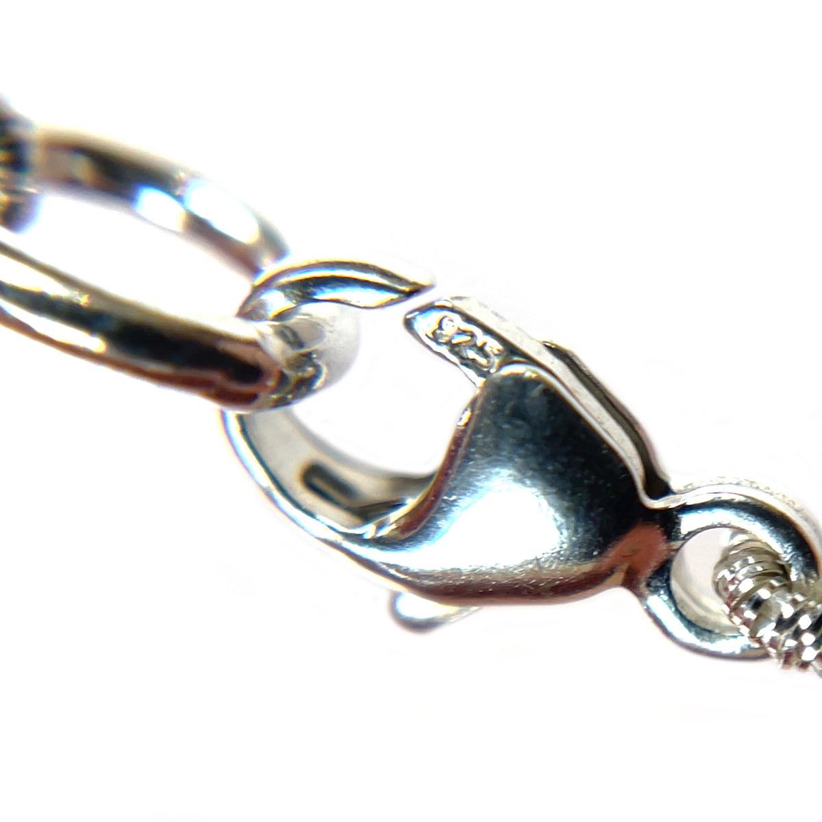 Silver Freshwater White Pearl Necklace (16")