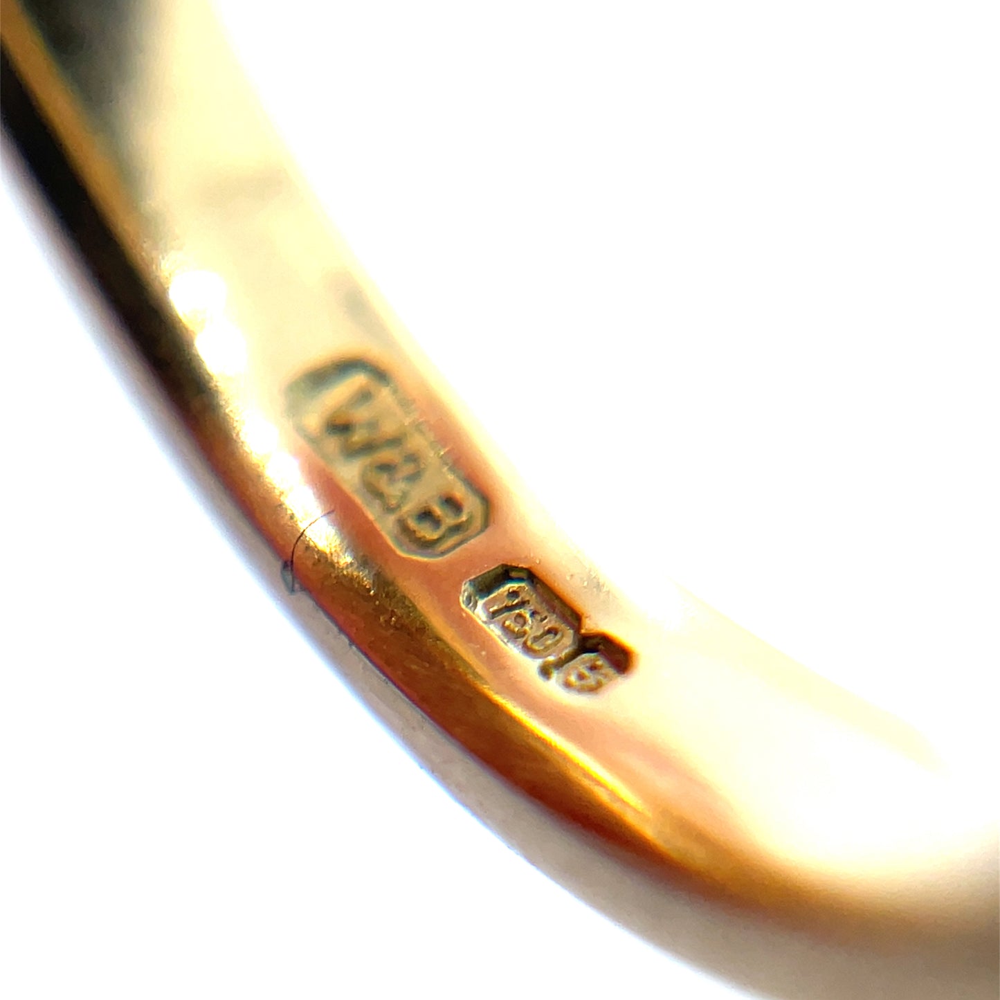 18ct Yellow Gold Oval Green Tourmaline Solitaire Ring (K)